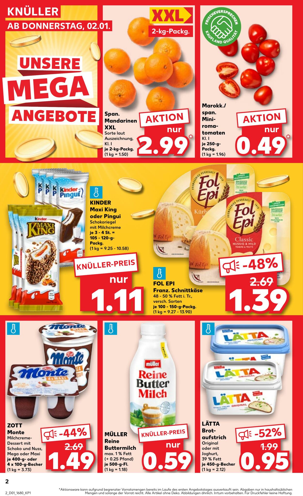 Prospekt Kaufland 02.01.2025 - 08.01.2025