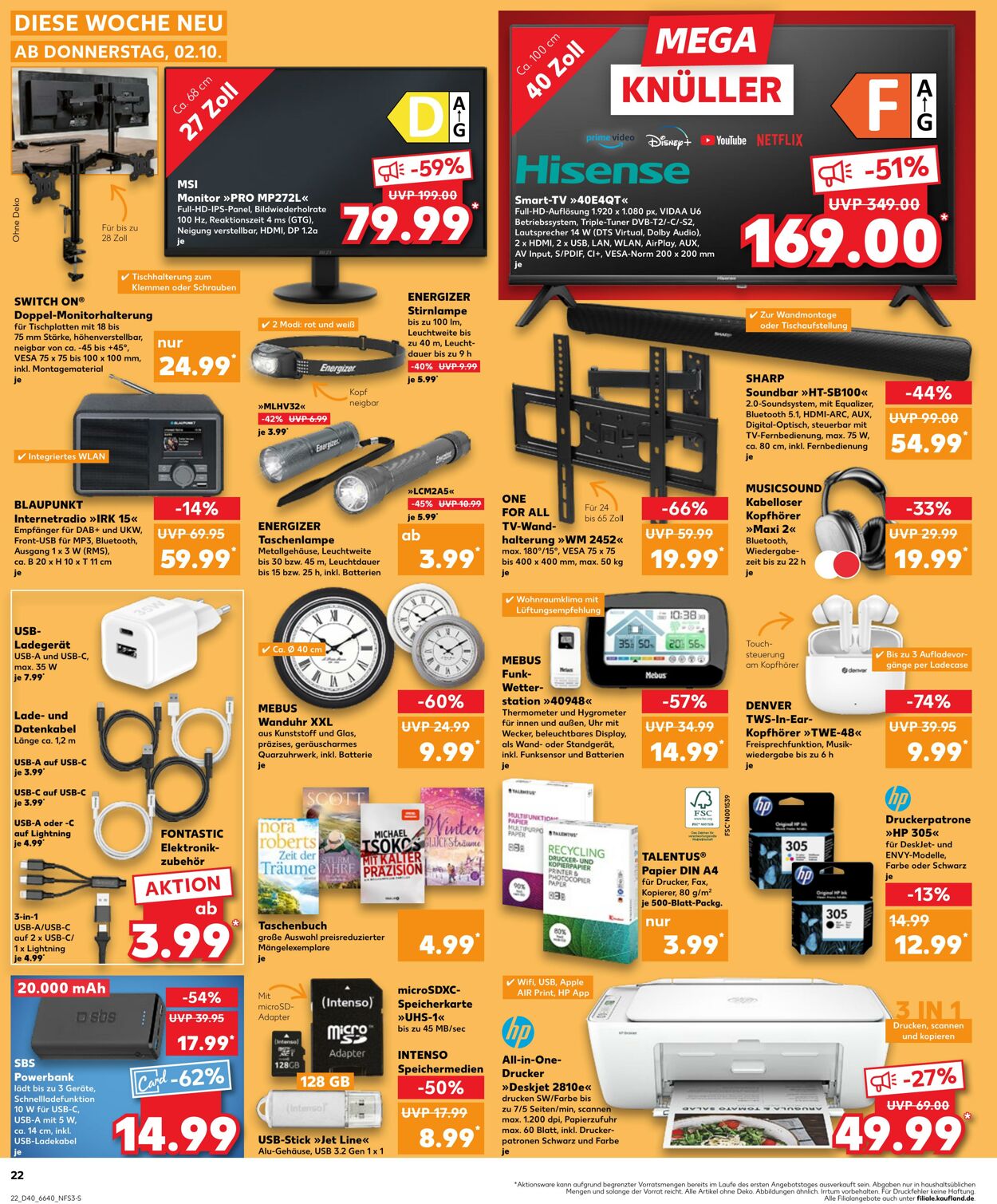 Prospekt Kaufland 02.10.2025 - 08.10.2025