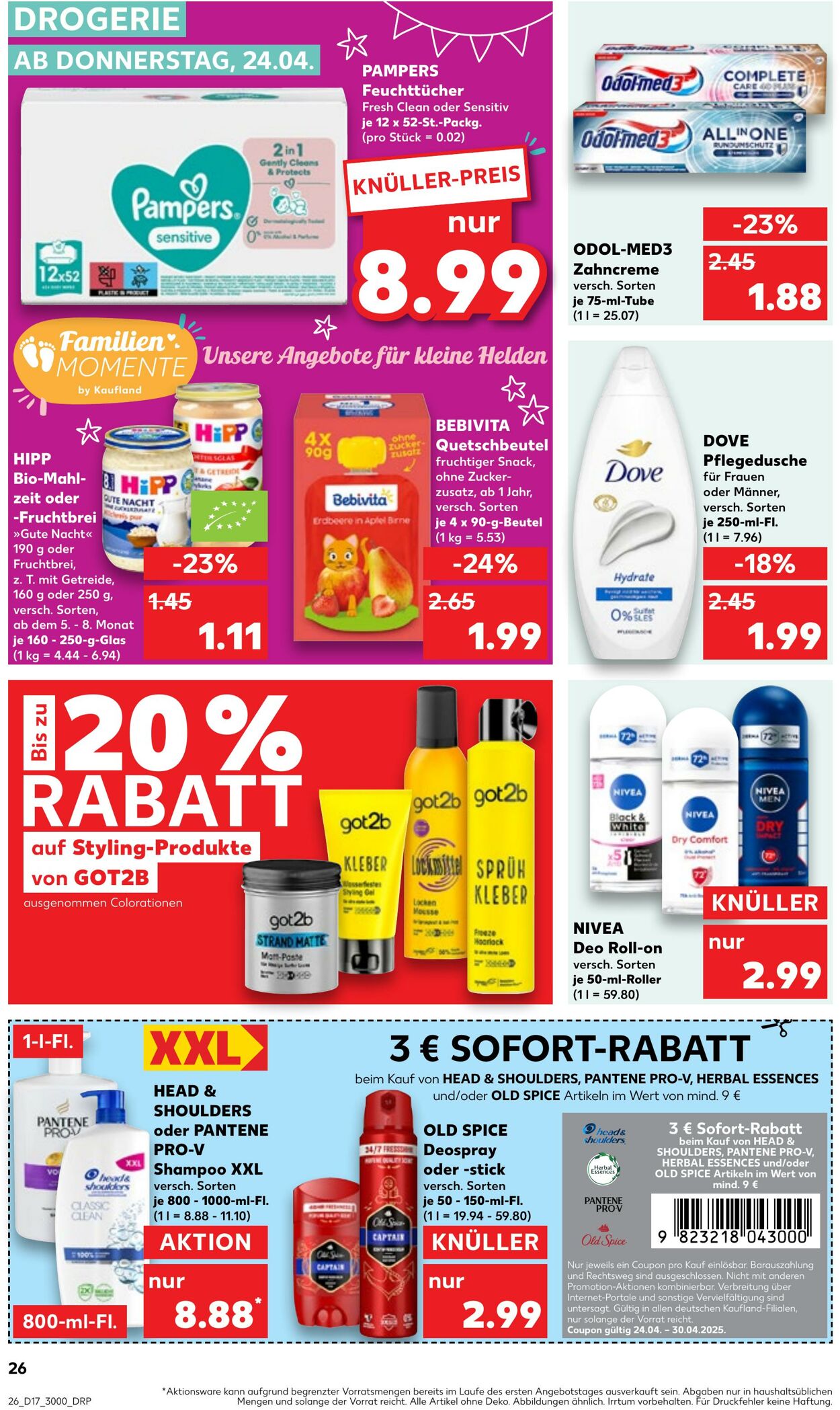 Prospekt Kaufland 24.04.2025 - 30.04.2025