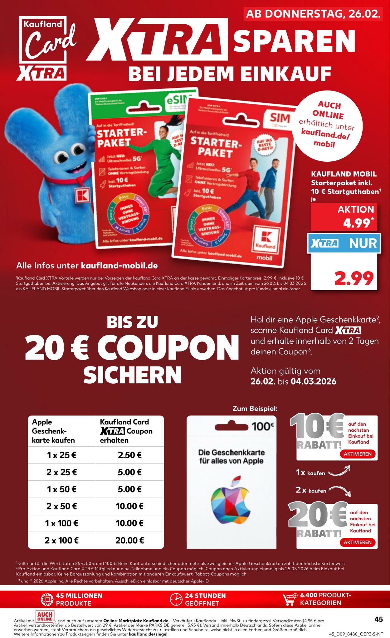 Prospekt Kaufland 26.02.2026 - 04.03.2026