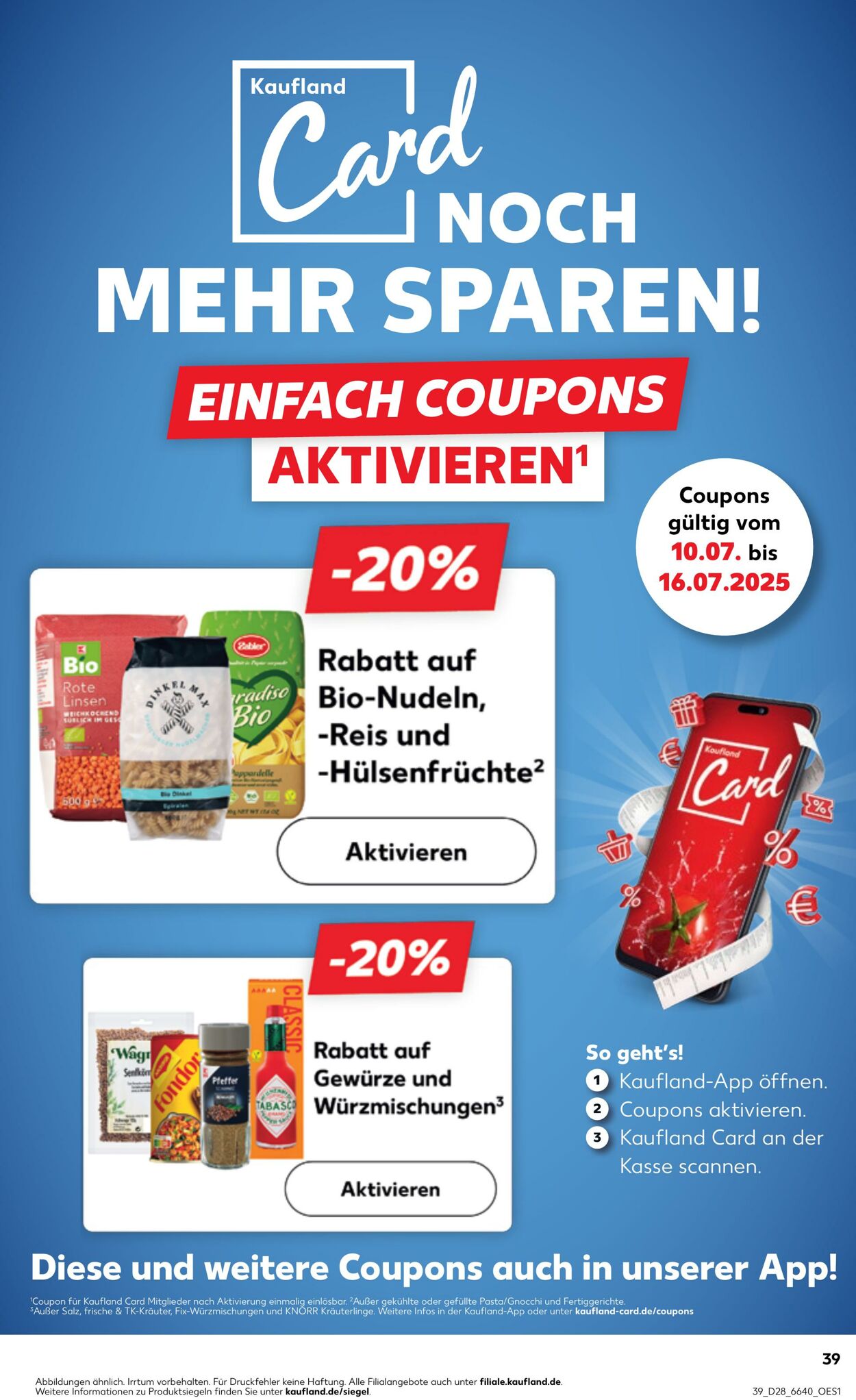 Prospekt Kaufland 10.07.2025 - 16.07.2025