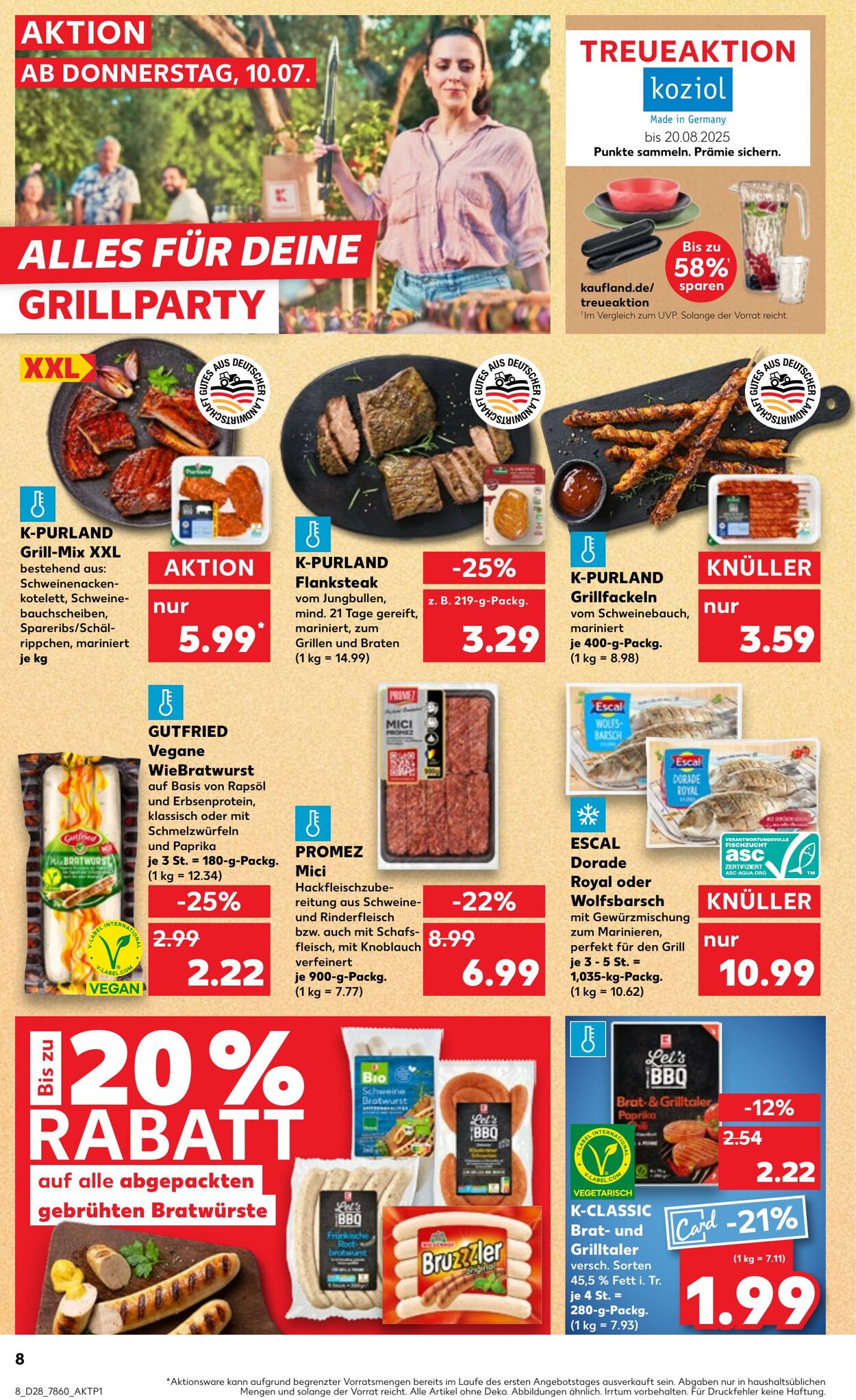 Prospekt Kaufland 10.07.2025 - 16.07.2025