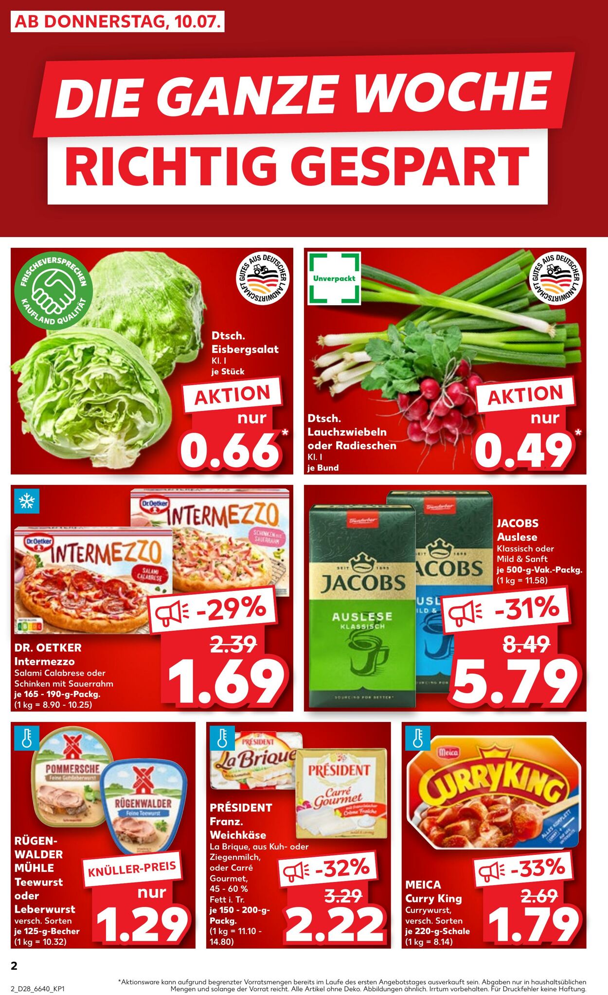 Prospekt Kaufland 10.07.2025 - 16.07.2025