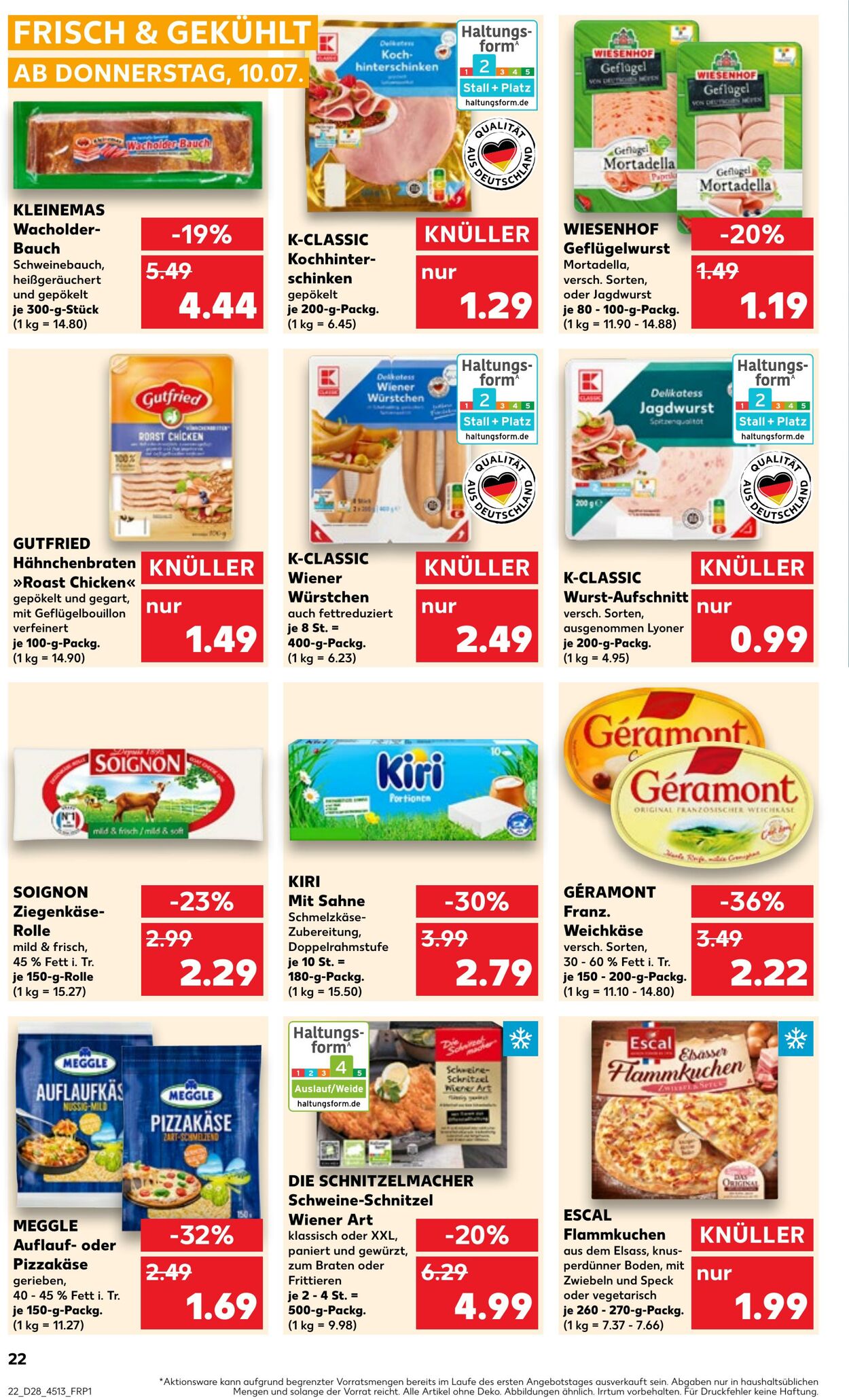 Prospekt Kaufland 10.07.2025 - 16.07.2025