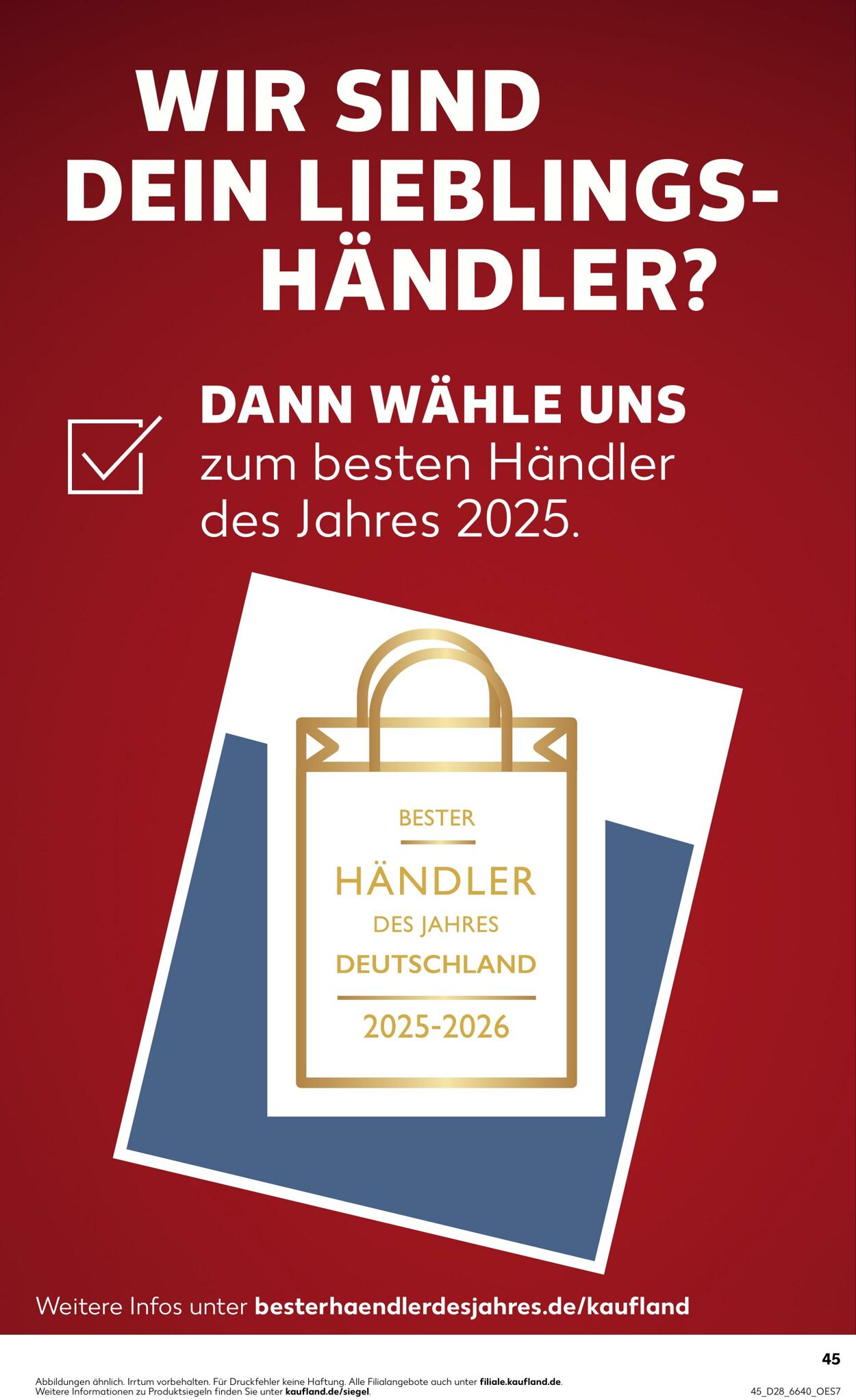 Prospekt Kaufland 10.07.2025 - 16.07.2025