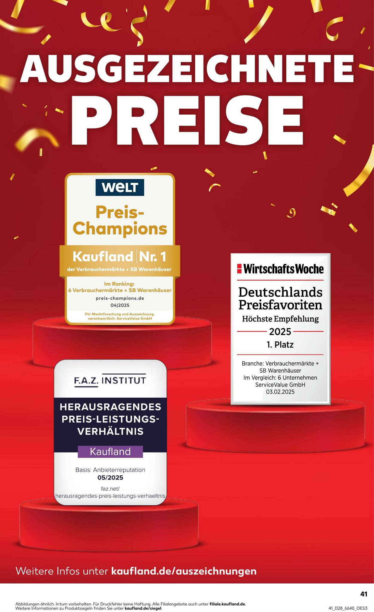 Prospekt Kaufland 10.07.2025 - 16.07.2025