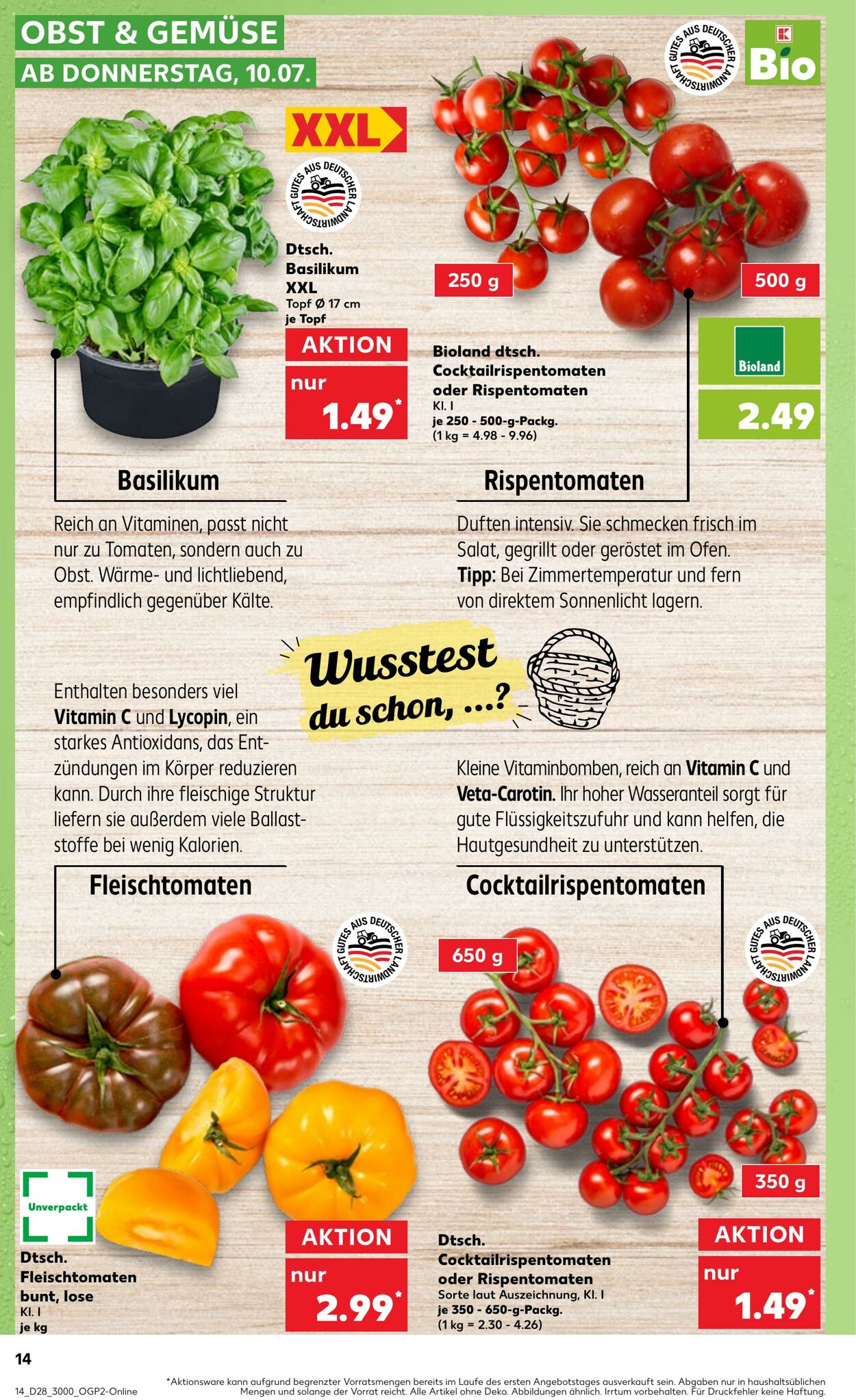 Prospekt Kaufland 10.07.2025 - 16.07.2025