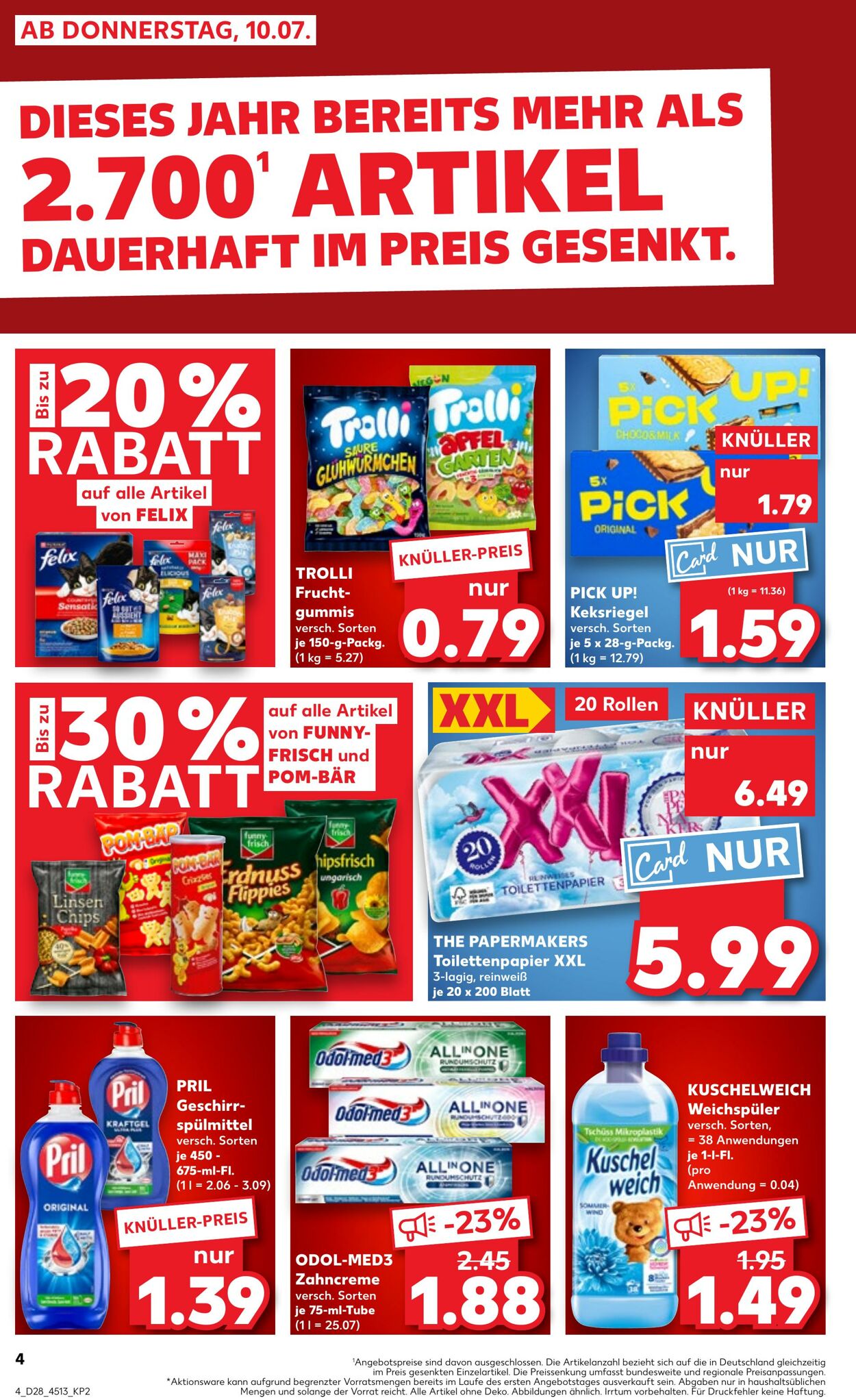 Prospekt Kaufland 10.07.2025 - 16.07.2025