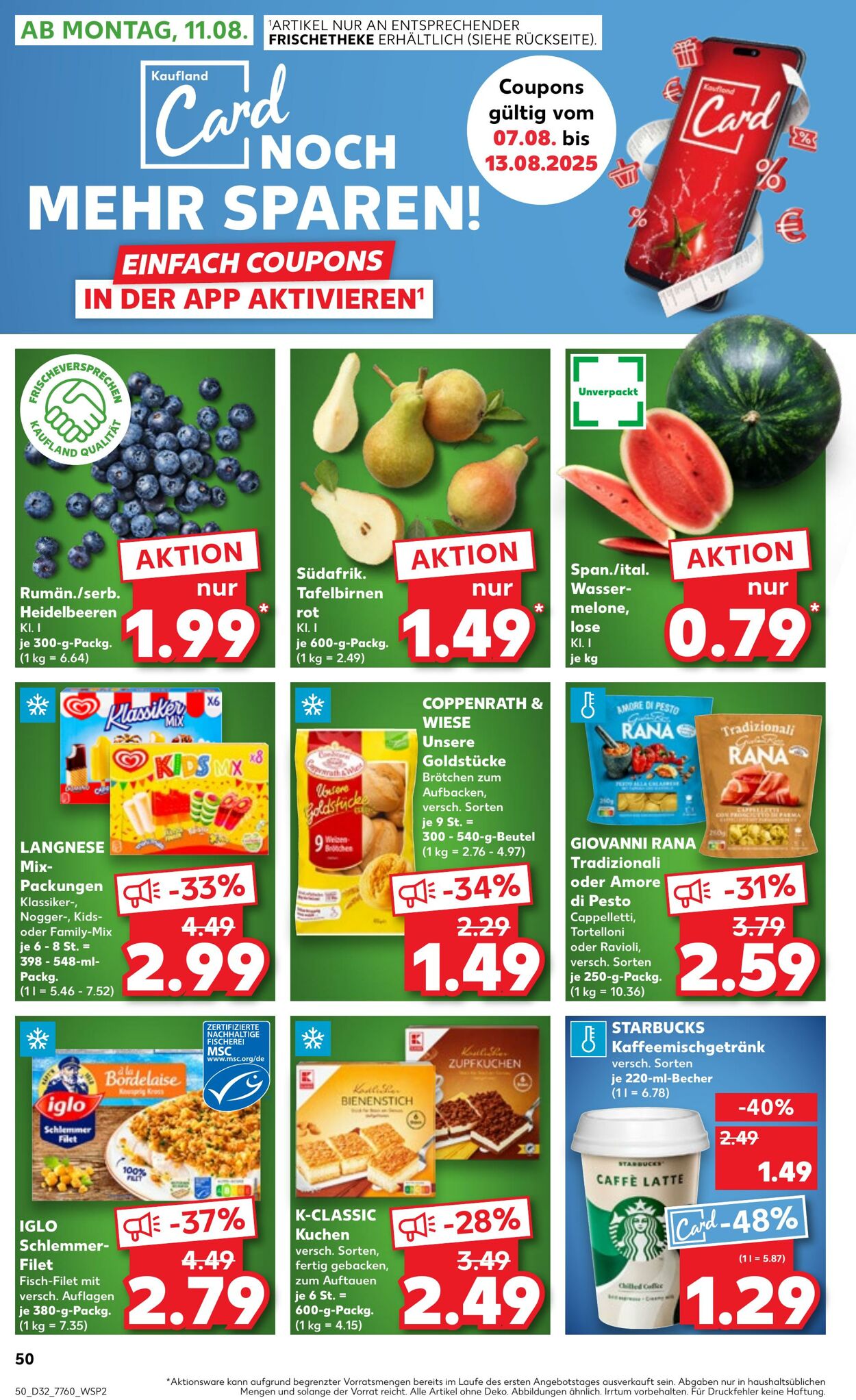 Prospekt Kaufland 07.08.2025 - 13.08.2025
