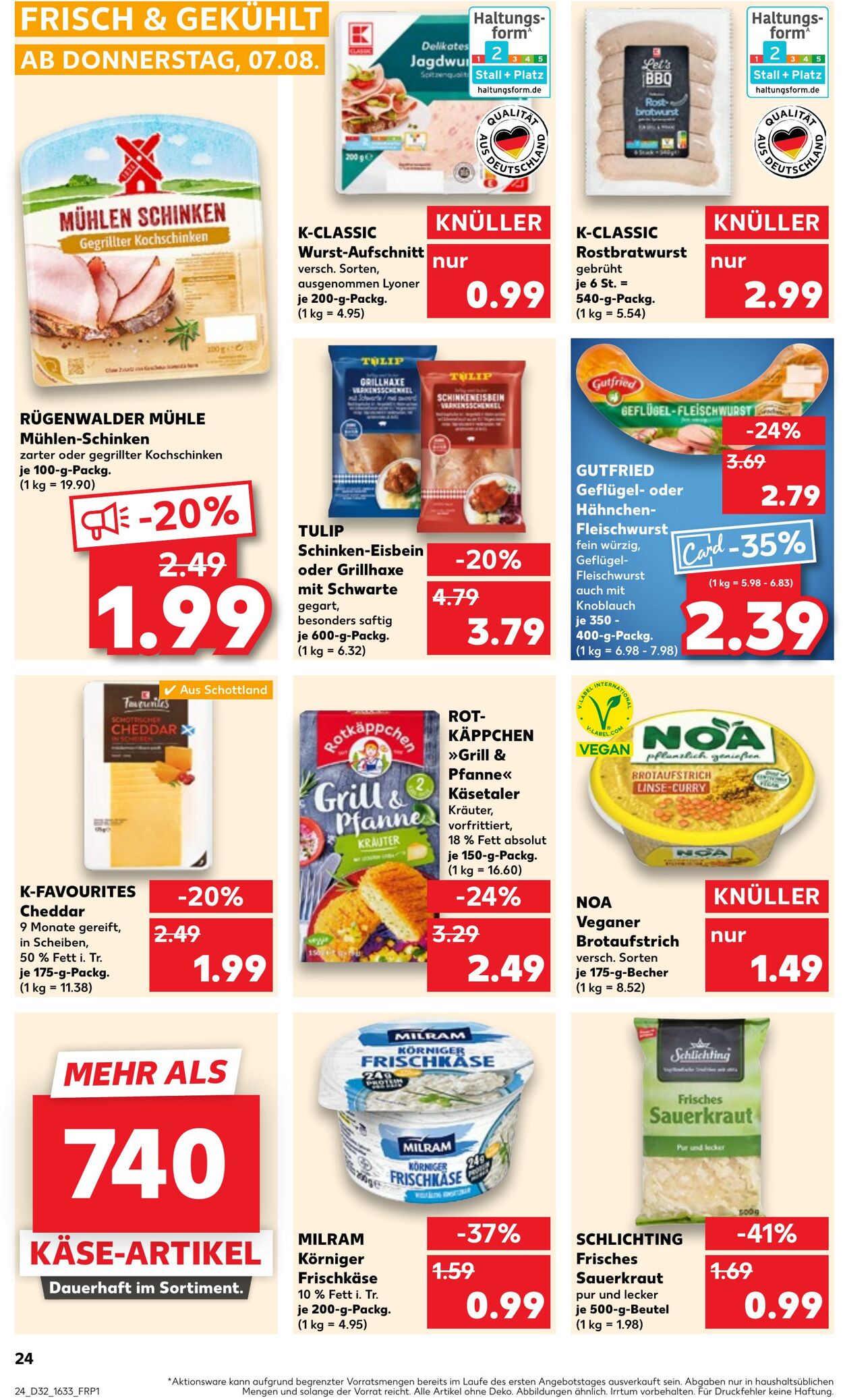 Prospekt Kaufland 07.08.2025 - 13.08.2025