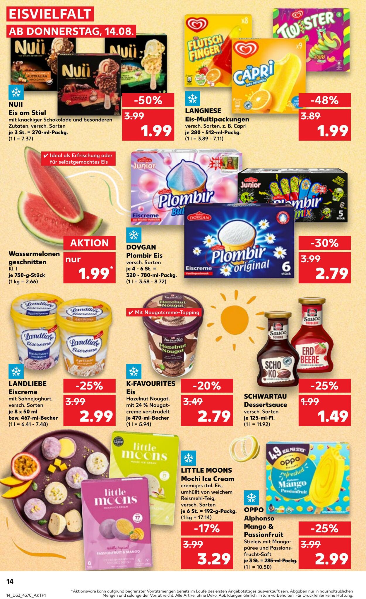 Prospekt Kaufland 14.08.2025 - 20.08.2025