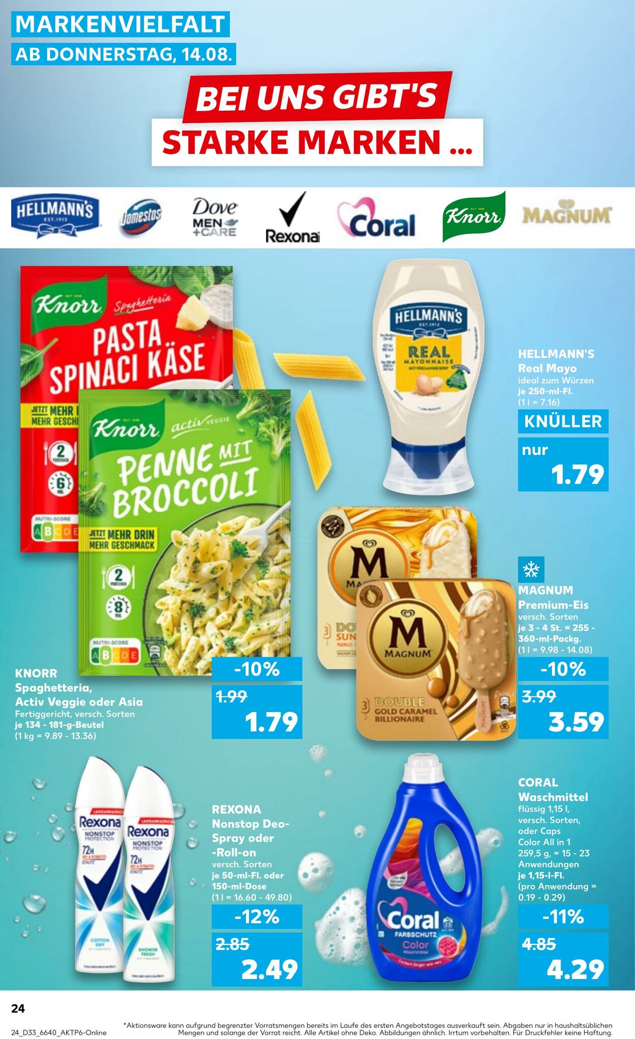 Prospekt Kaufland 14.08.2025 - 20.08.2025