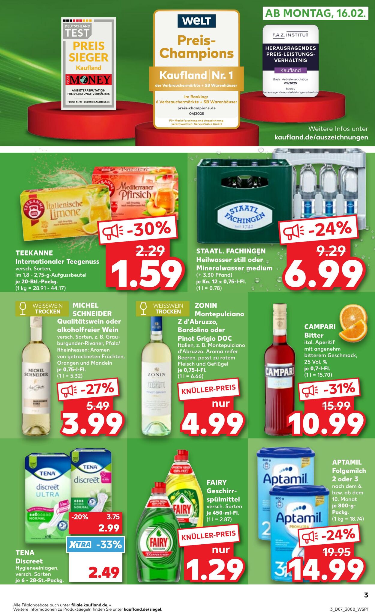 Prospekt Kaufland 15.02.2026 - 18.02.2026