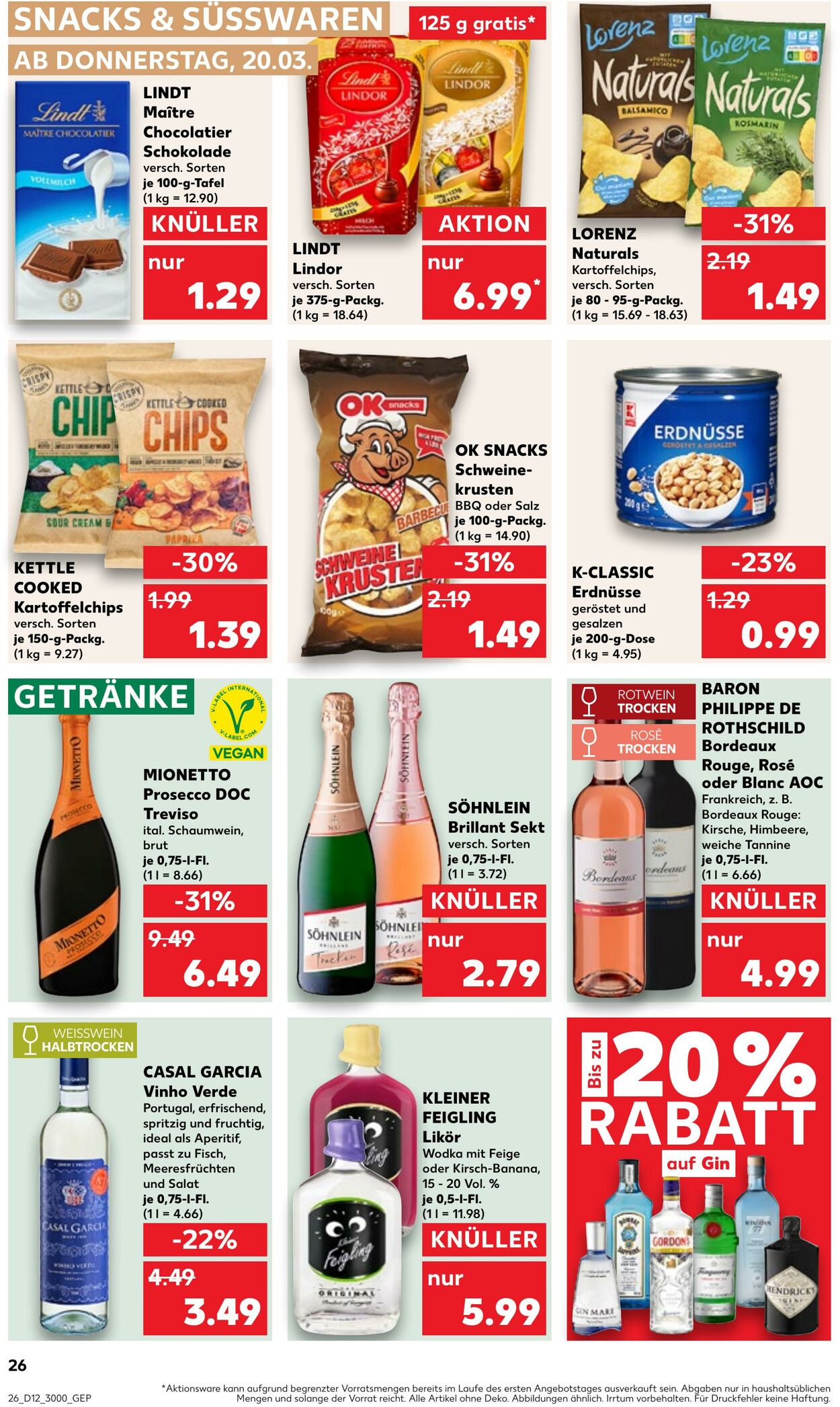 Prospekt Kaufland 20.03.2025 - 26.03.2025