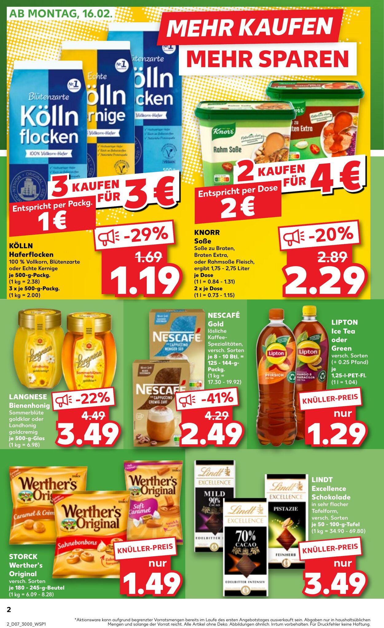 Prospekt Kaufland 15.02.2026 - 18.02.2026