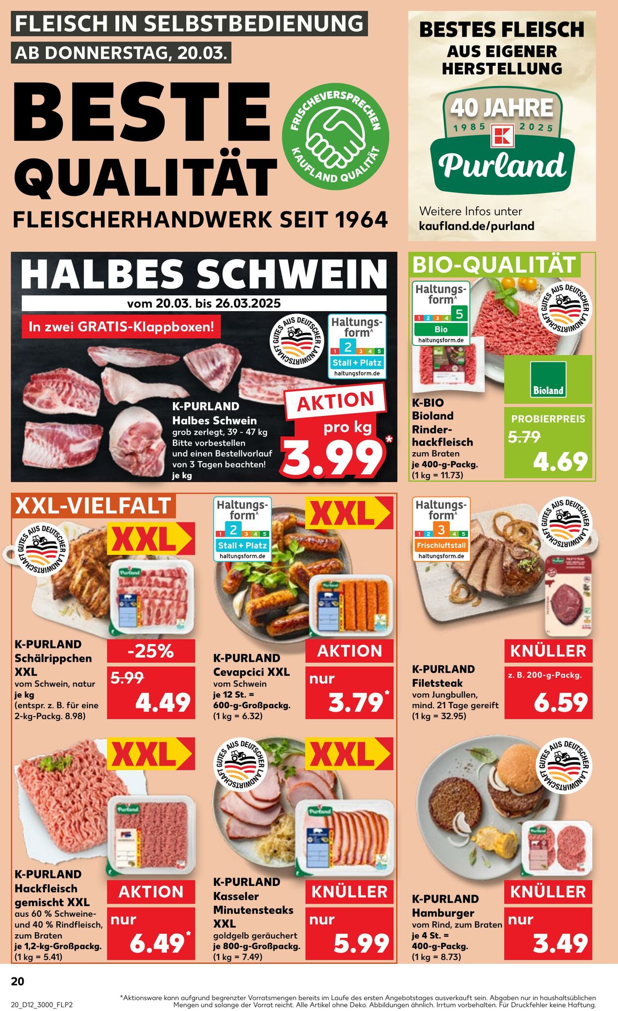 Prospekt Kaufland 20.03.2025 - 26.03.2025