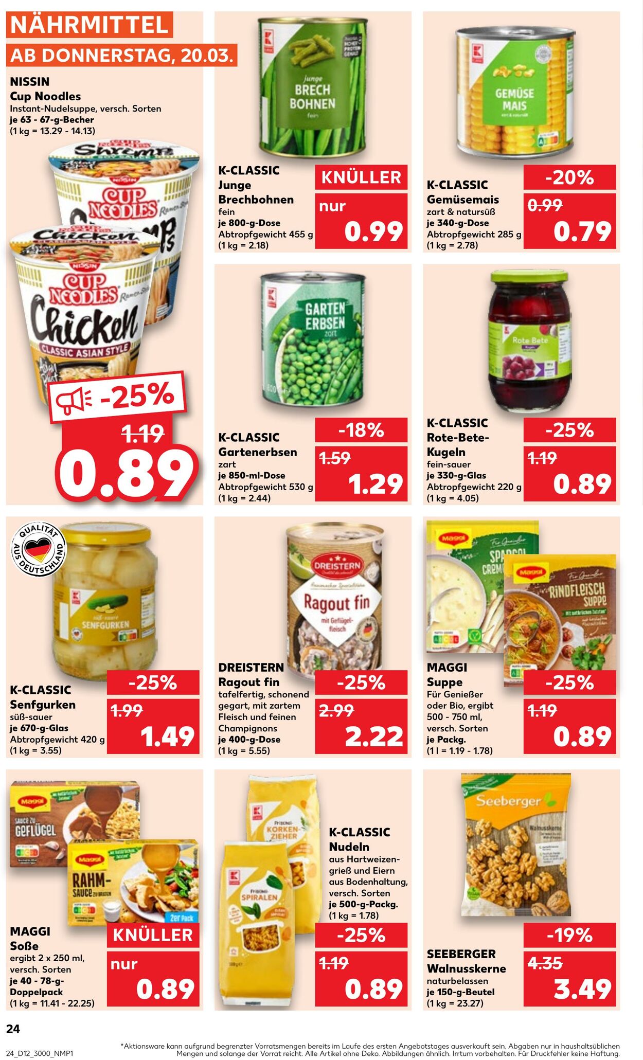 Prospekt Kaufland 20.03.2025 - 26.03.2025