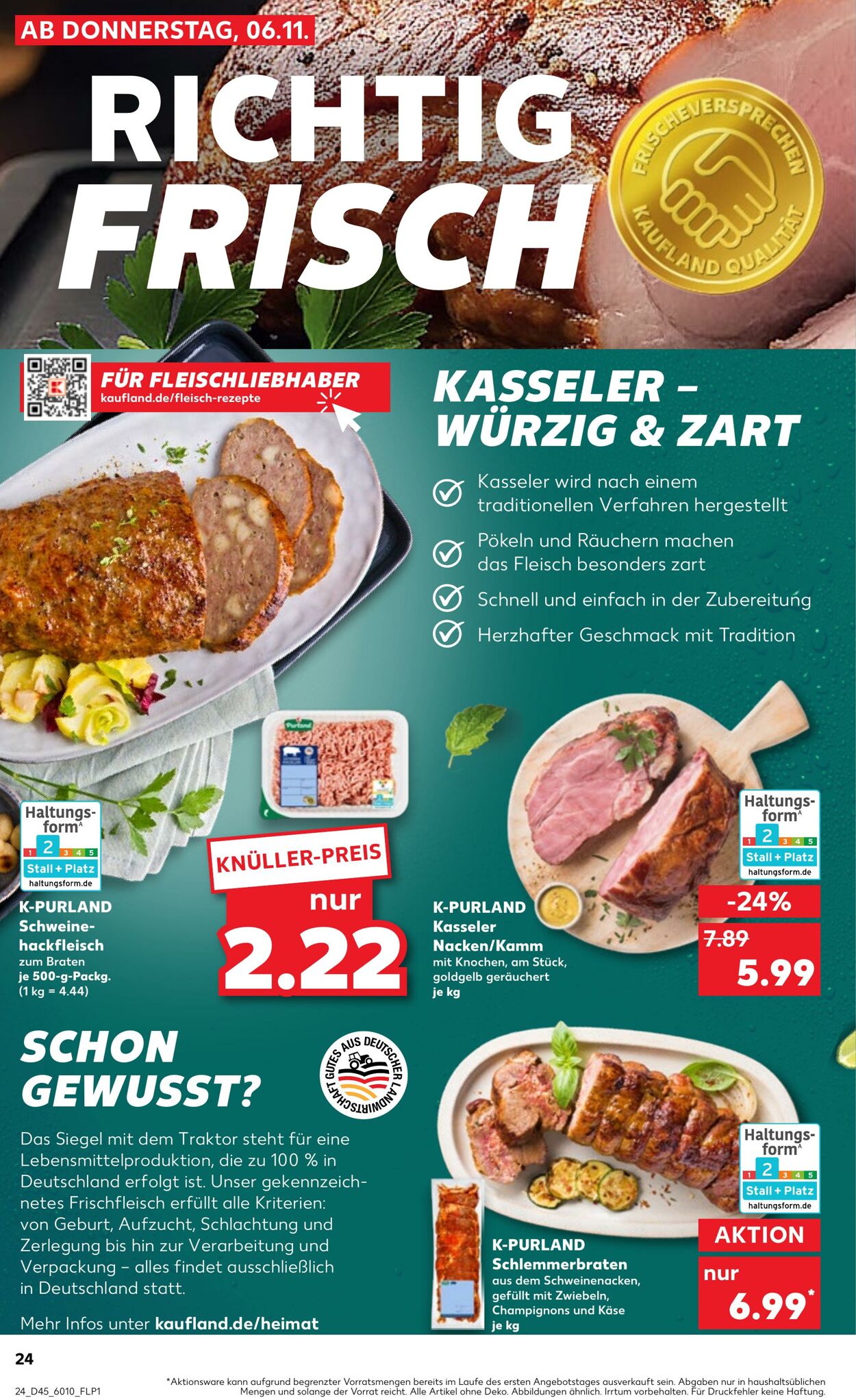 Prospekt Kaufland 06.11.2025 - 12.11.2025