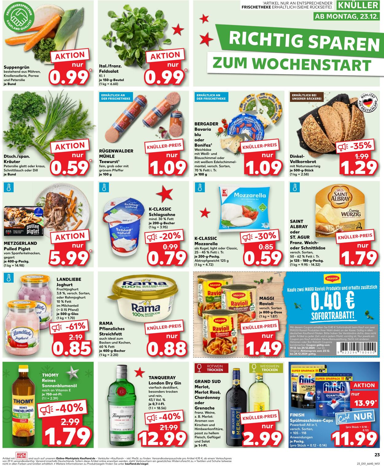 Prospekt Kaufland 19.12.2024 - 24.12.2024