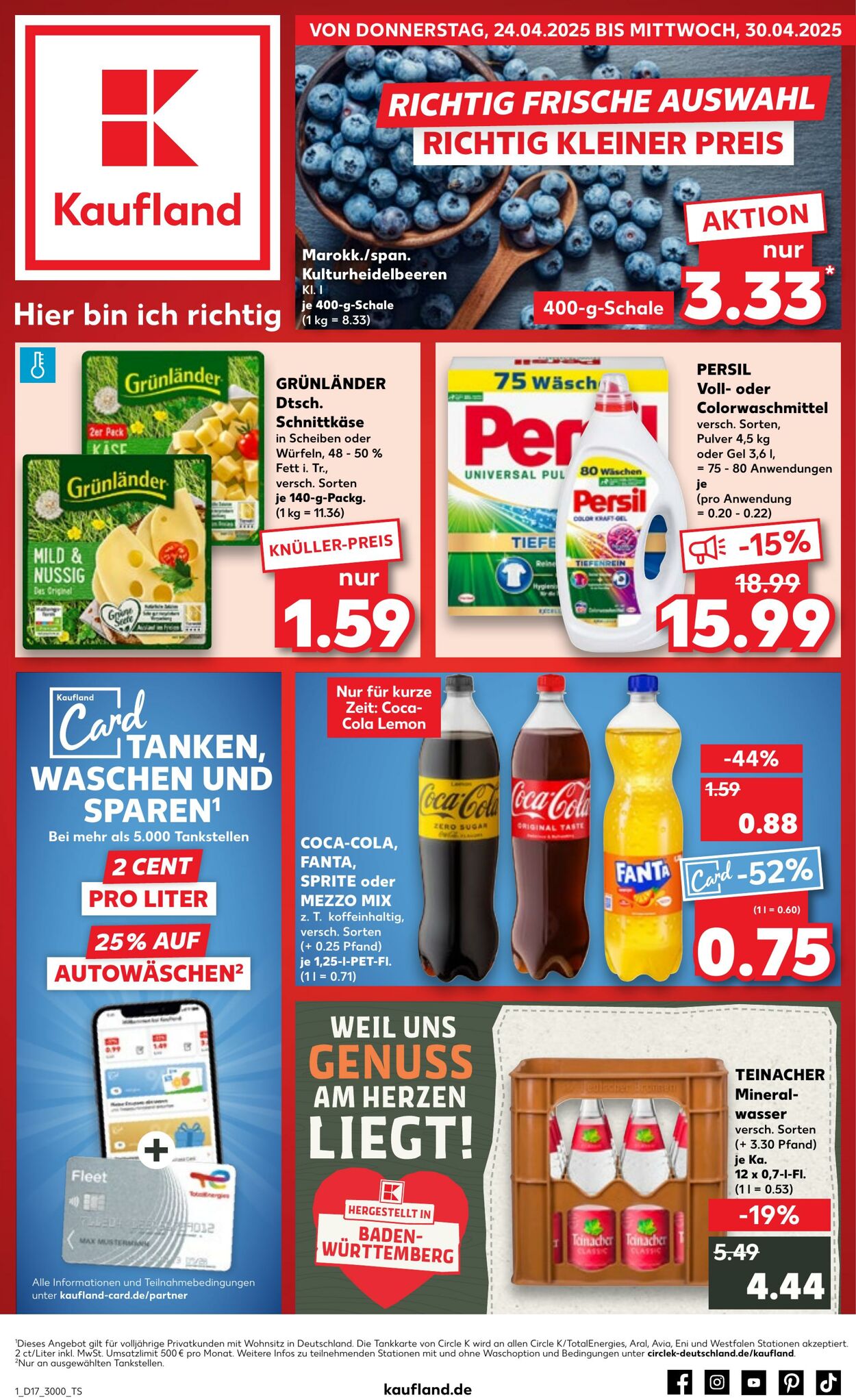 Prospekt Kaufland 24.04.2025 - 30.04.2025