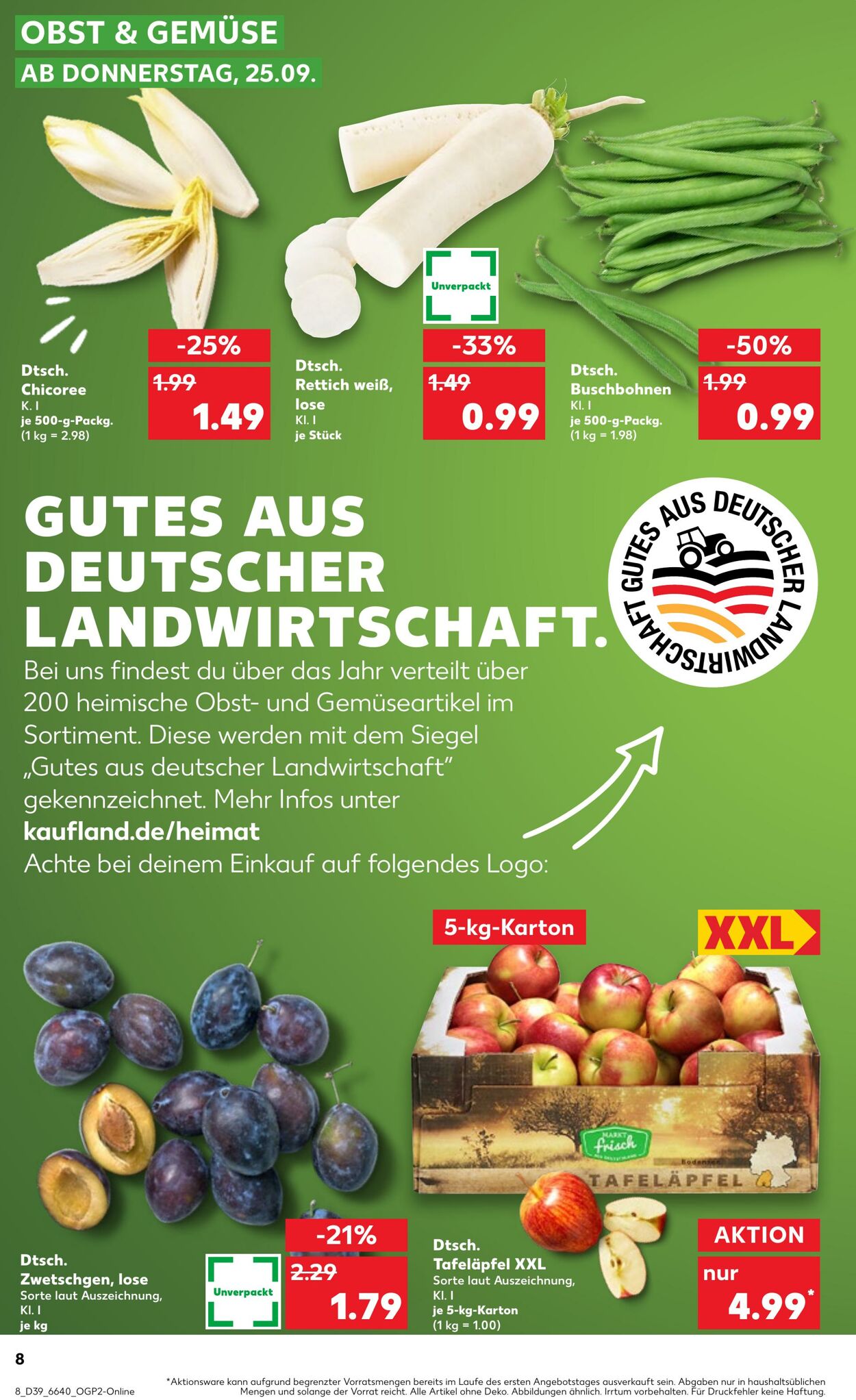 Prospekt Kaufland 28.09.2025 - 01.10.2025