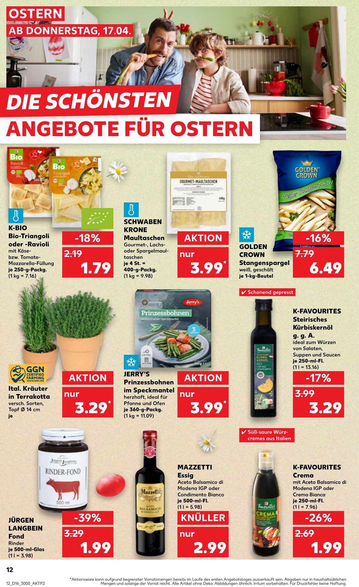 Prospekt Kaufland 17.04.2025 - 23.04.2025