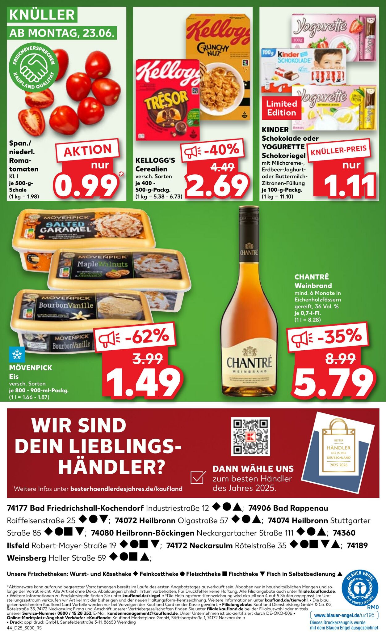 Prospekt Kaufland 19.06.2025 - 25.06.2025