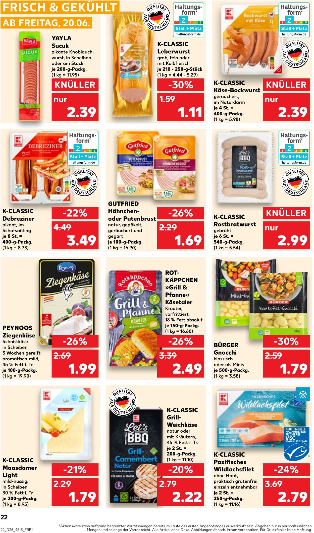 Prospekt Kaufland 19.06.2025 - 25.06.2025