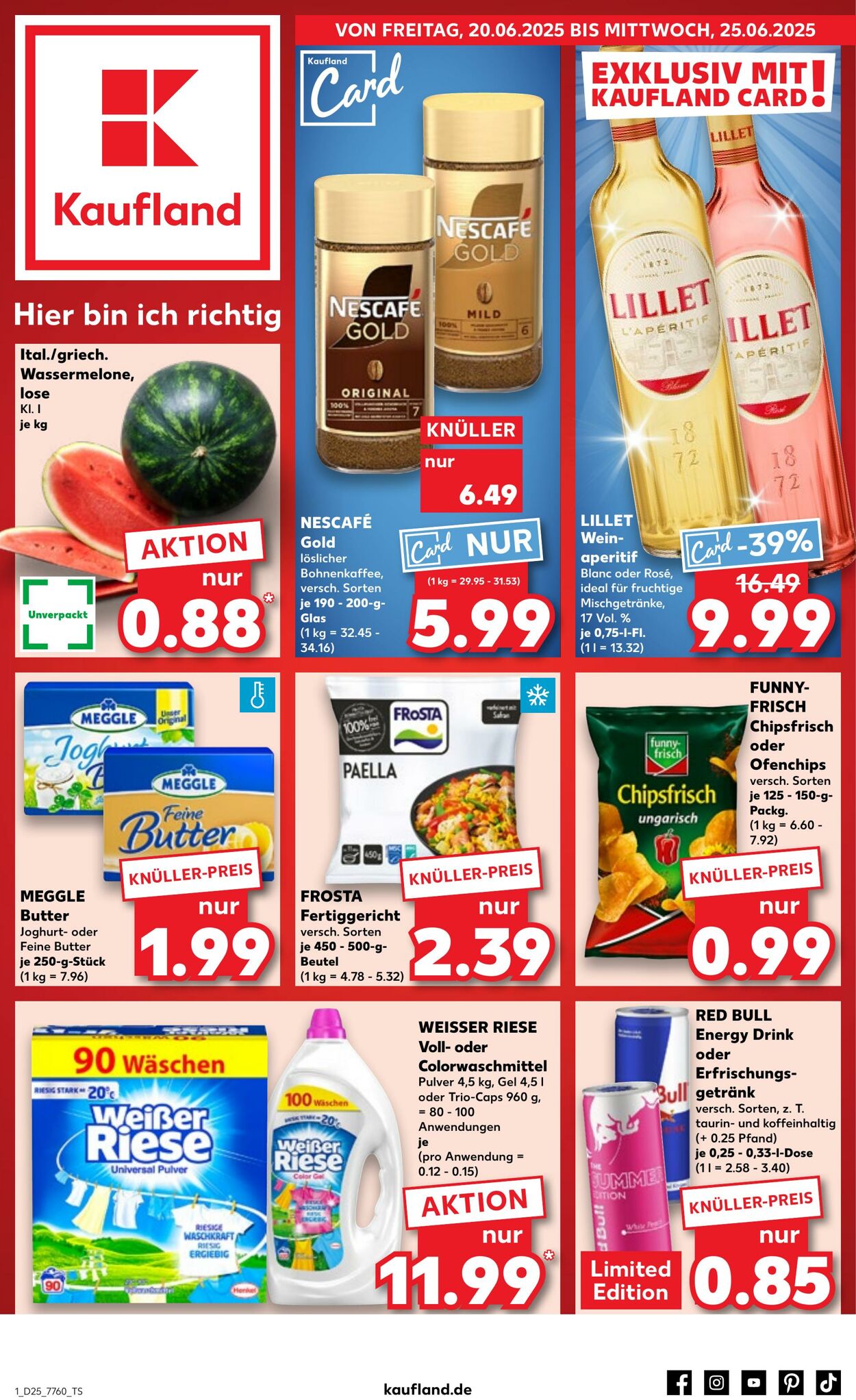 Prospekt Kaufland 19.06.2025 - 25.06.2025