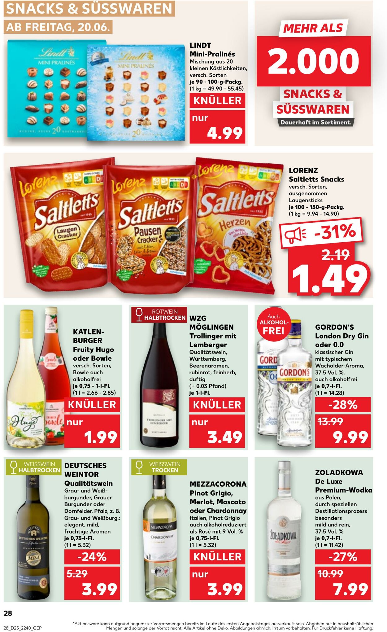 Prospekt Kaufland 19.06.2025 - 25.06.2025