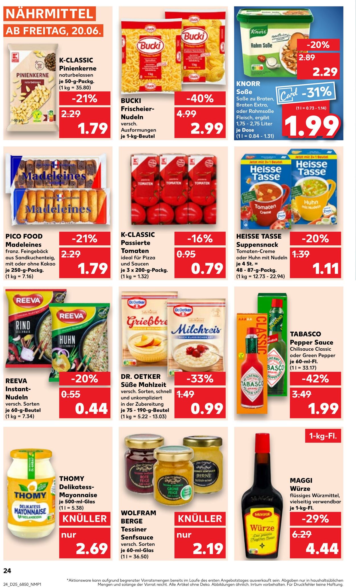 Prospekt Kaufland 19.06.2025 - 25.06.2025