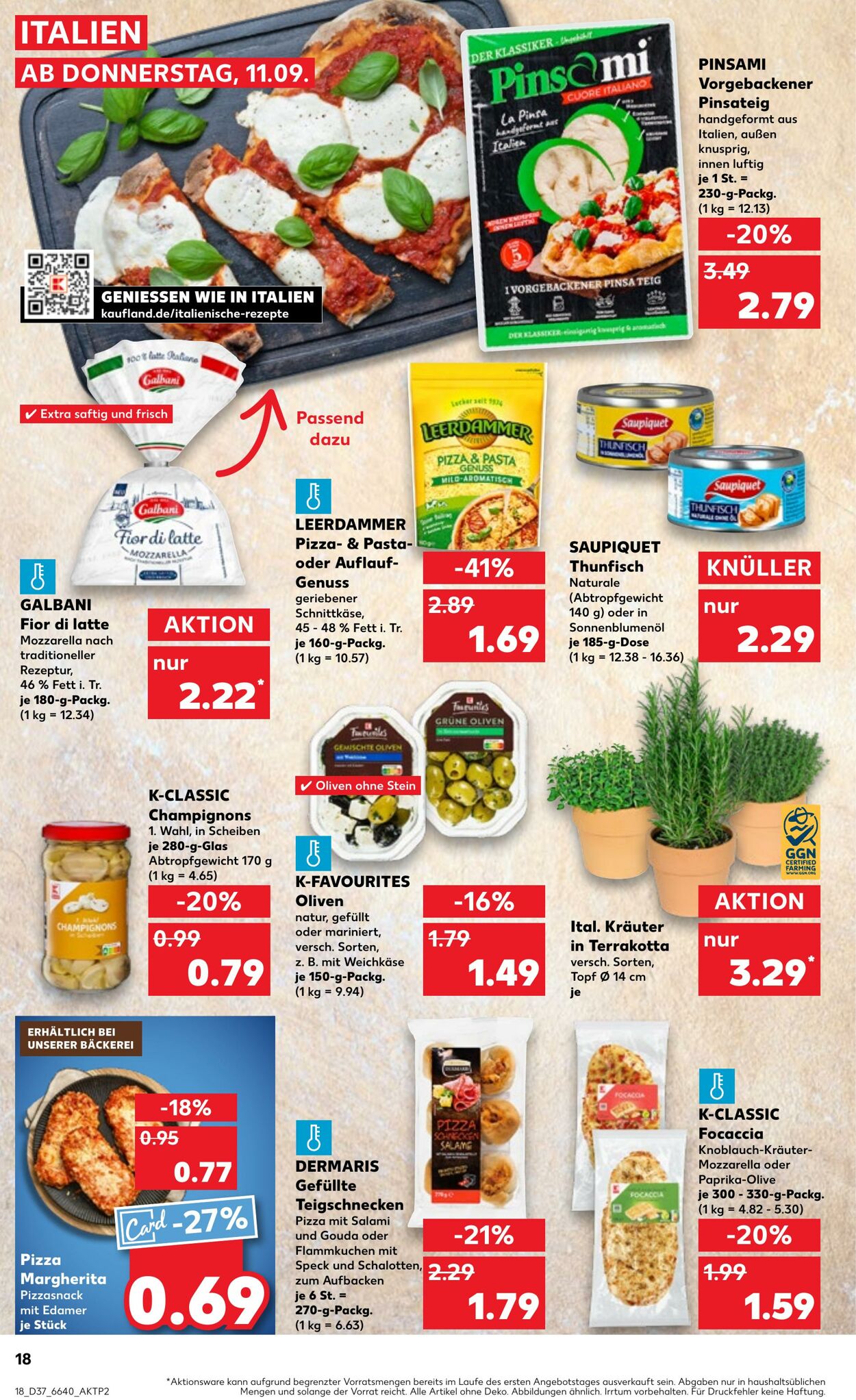 Prospekt Kaufland 14.09.2025 - 17.09.2025