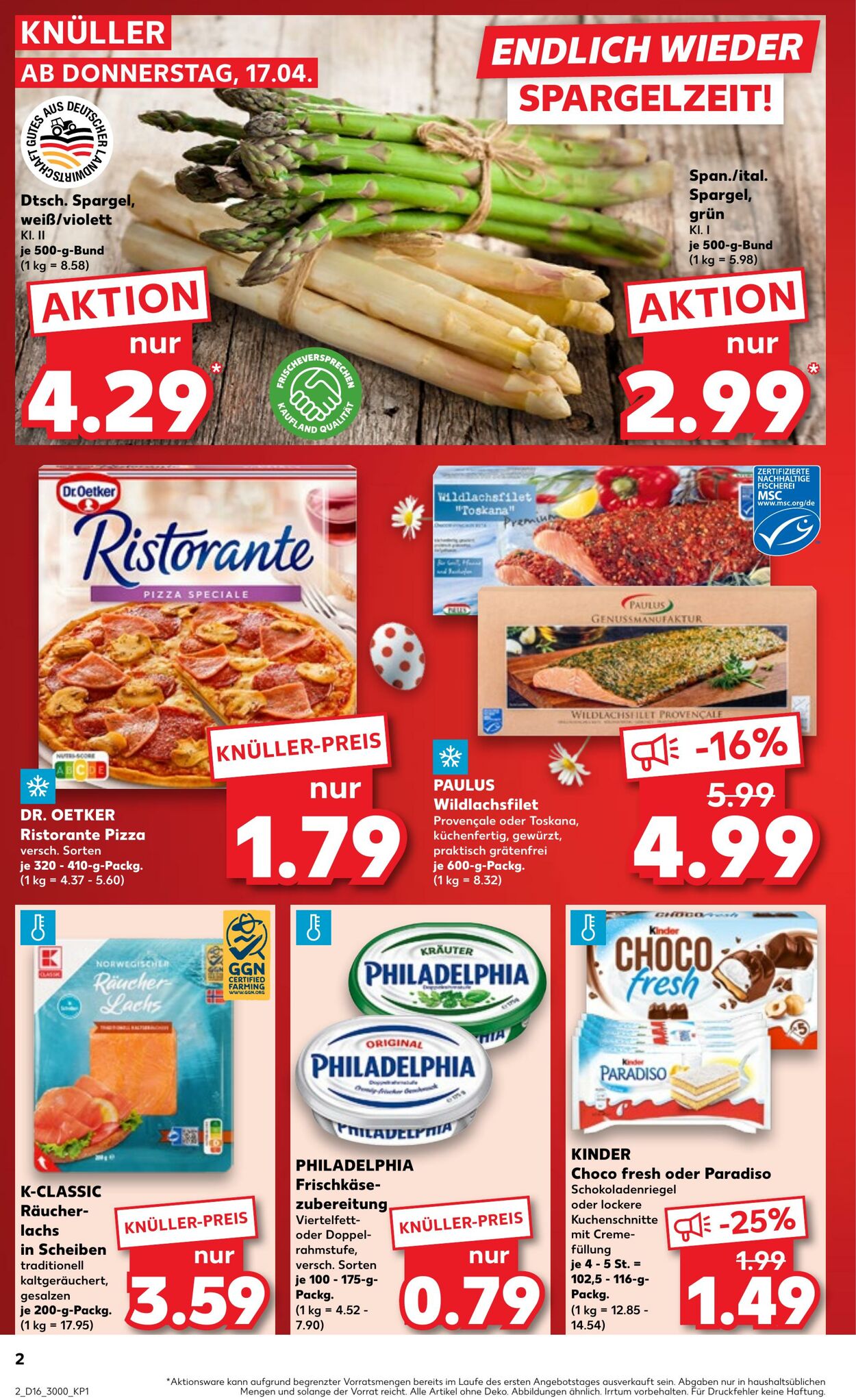 Prospekt Kaufland 17.04.2025 - 23.04.2025