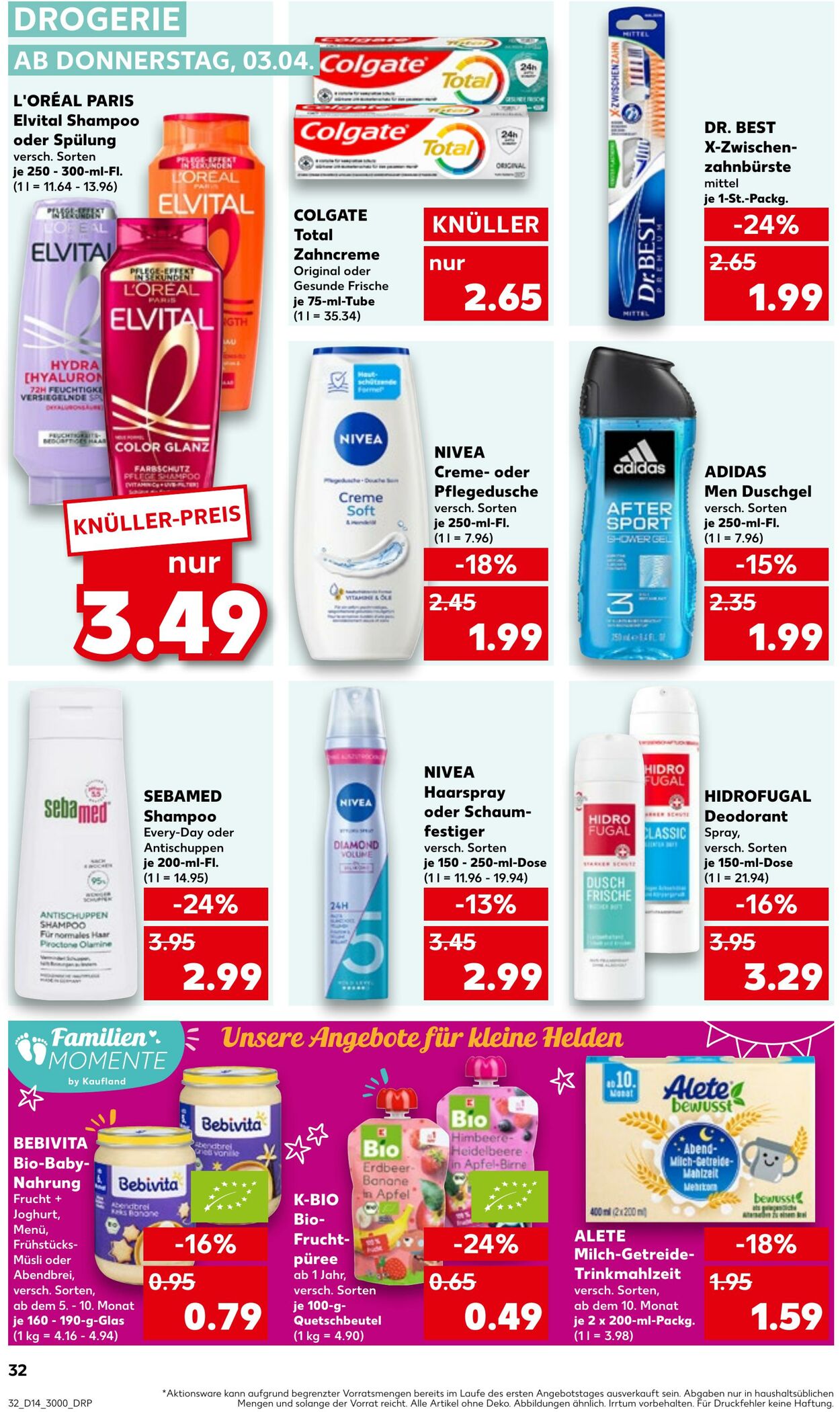 Prospekt Kaufland 03.04.2025 - 09.04.2025