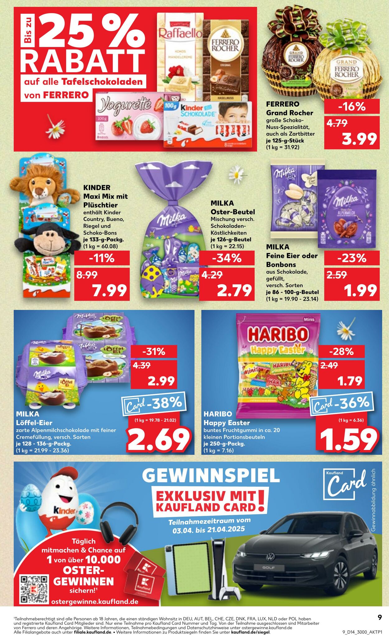Prospekt Kaufland 03.04.2025 - 09.04.2025