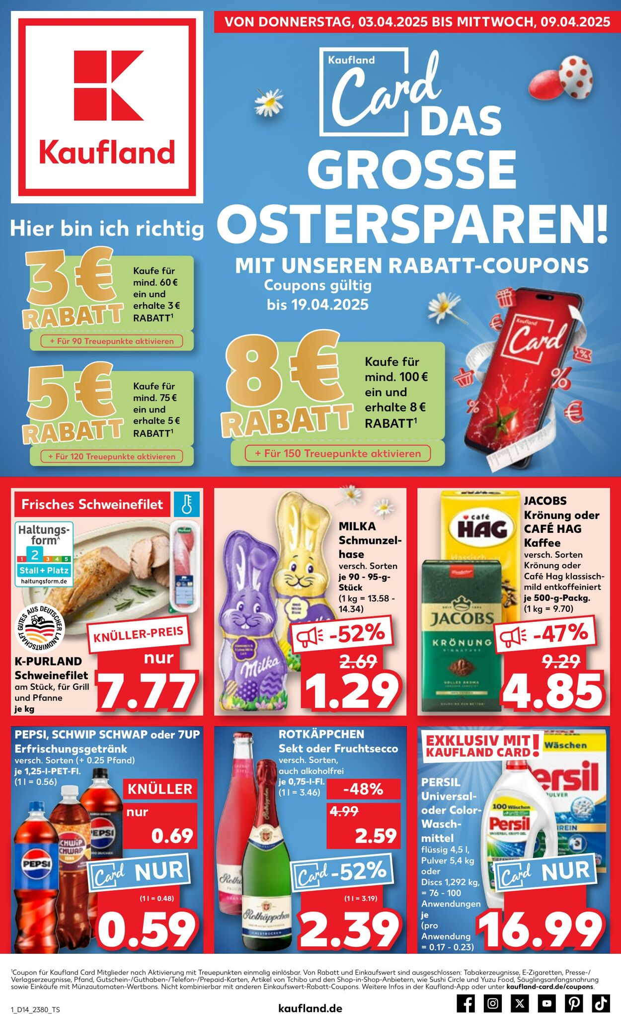Prospekt Kaufland 03.04.2025 - 09.04.2025
