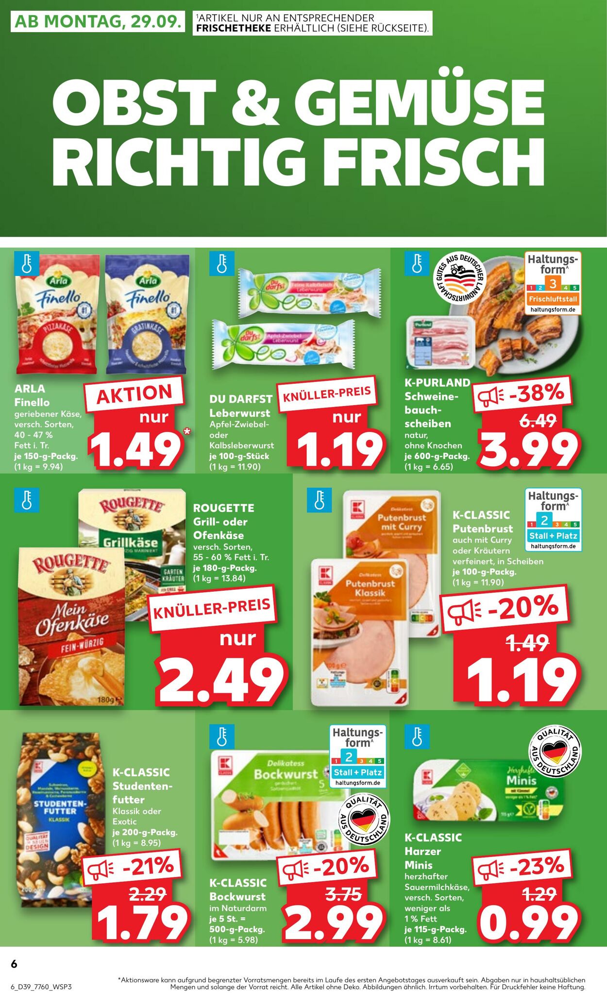 Prospekt Kaufland 28.09.2025 - 01.10.2025