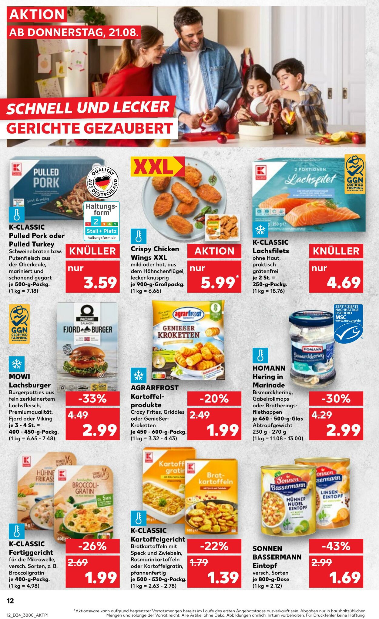 Prospekt Kaufland 21.08.2025 - 27.08.2025