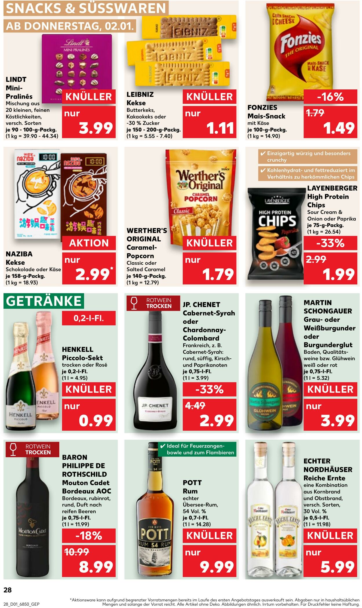 Prospekt Kaufland 02.01.2025 - 08.01.2025