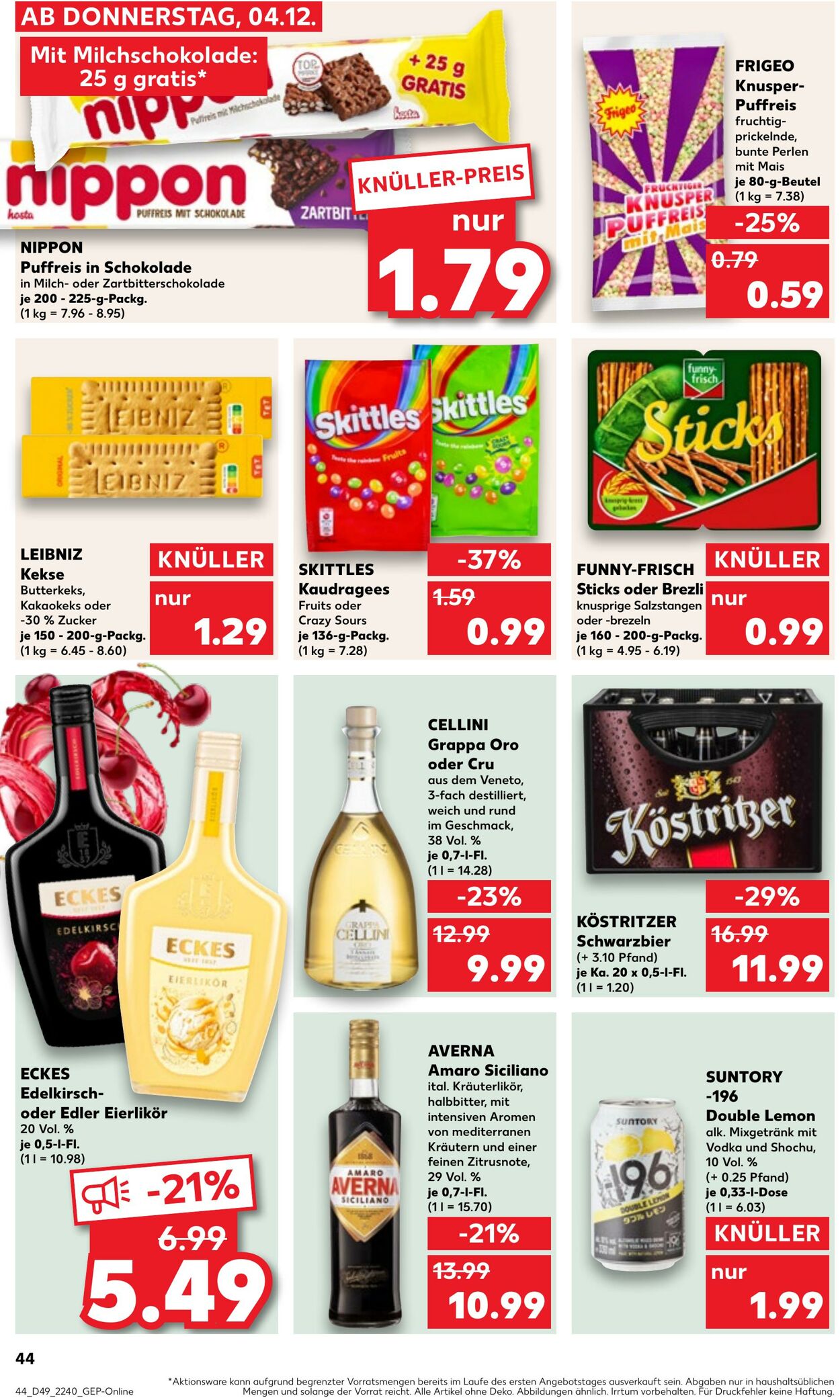 Prospekt Kaufland 07.12.2025 - 10.12.2025