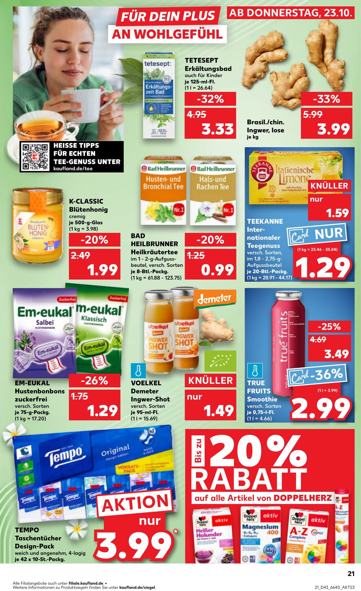 Prospekt Kaufland 26.10.2025 - 29.10.2025
