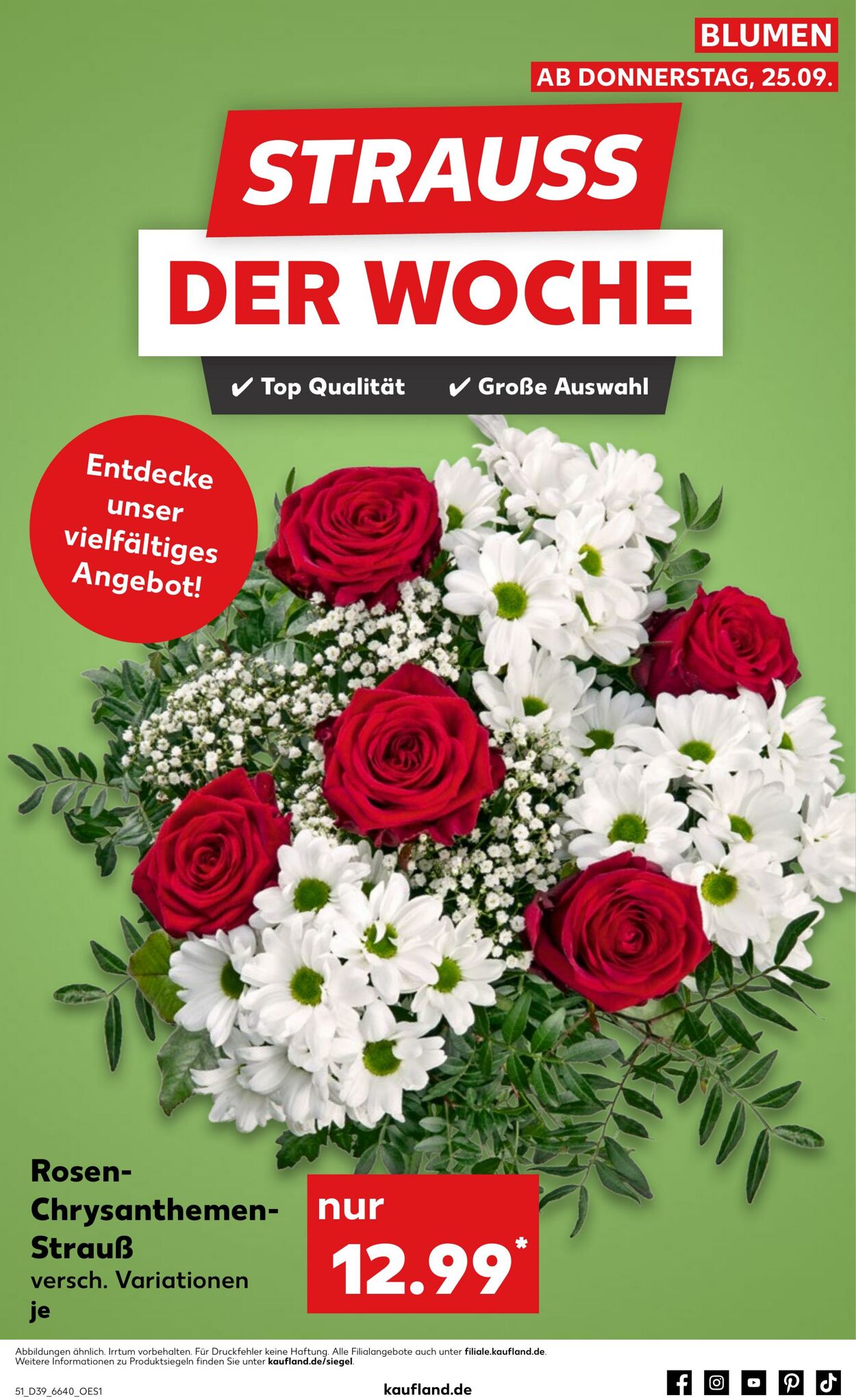 Prospekt Kaufland 28.09.2025 - 01.10.2025