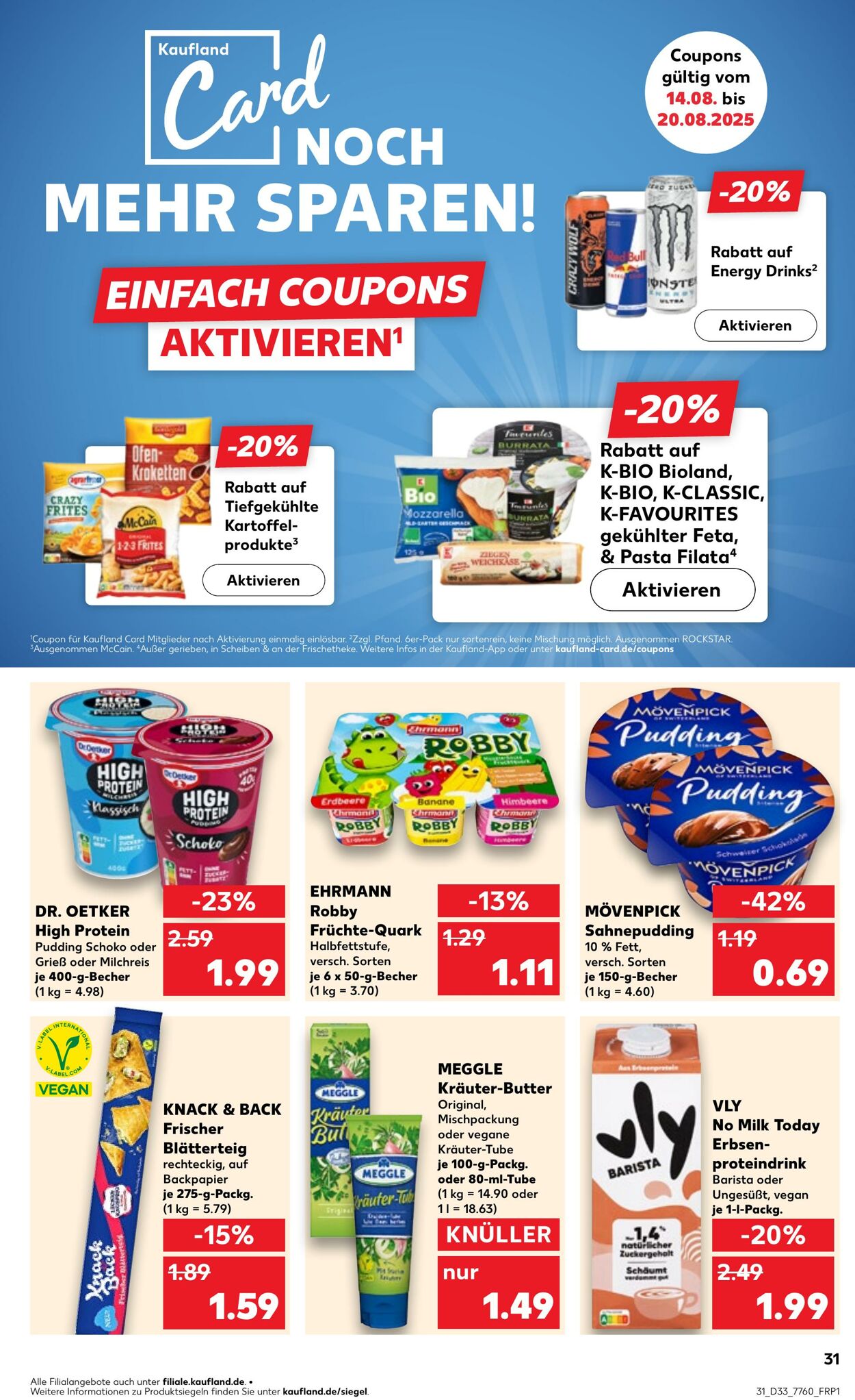 Prospekt Kaufland 14.08.2025 - 20.08.2025