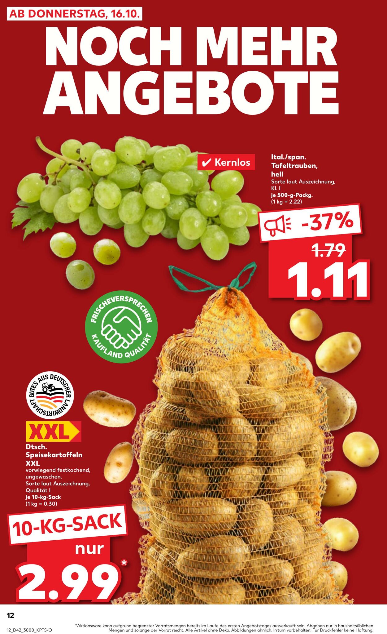 Prospekt Kaufland 19.10.2025 - 22.10.2025