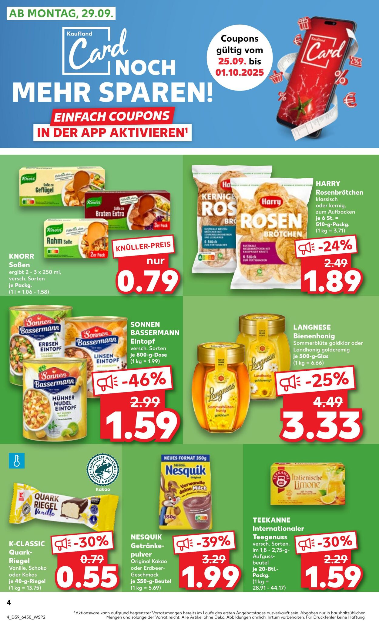 Prospekt Kaufland 28.09.2025 - 01.10.2025