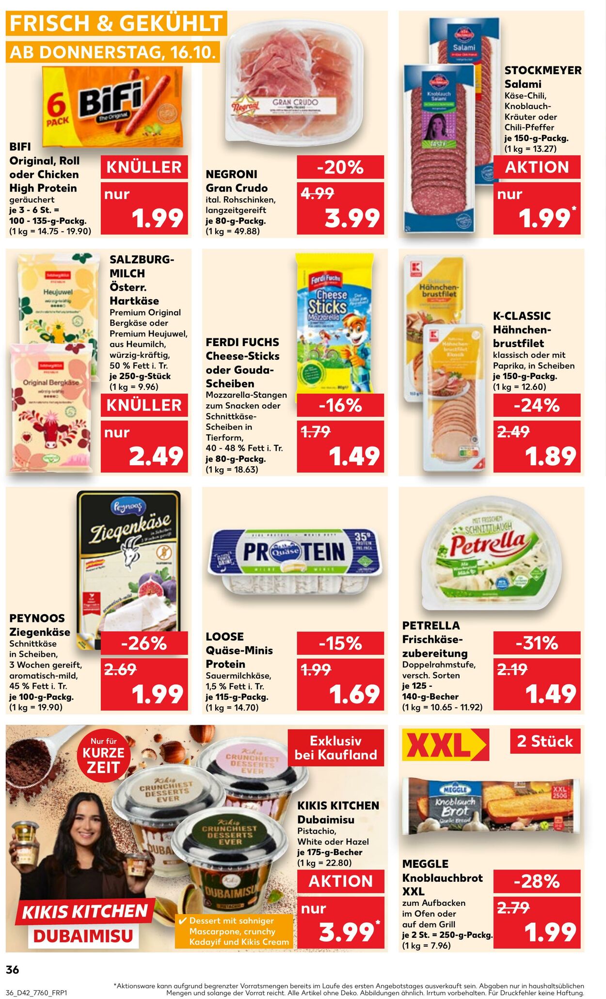 Prospekt Kaufland 16.10.2025 - 22.10.2025