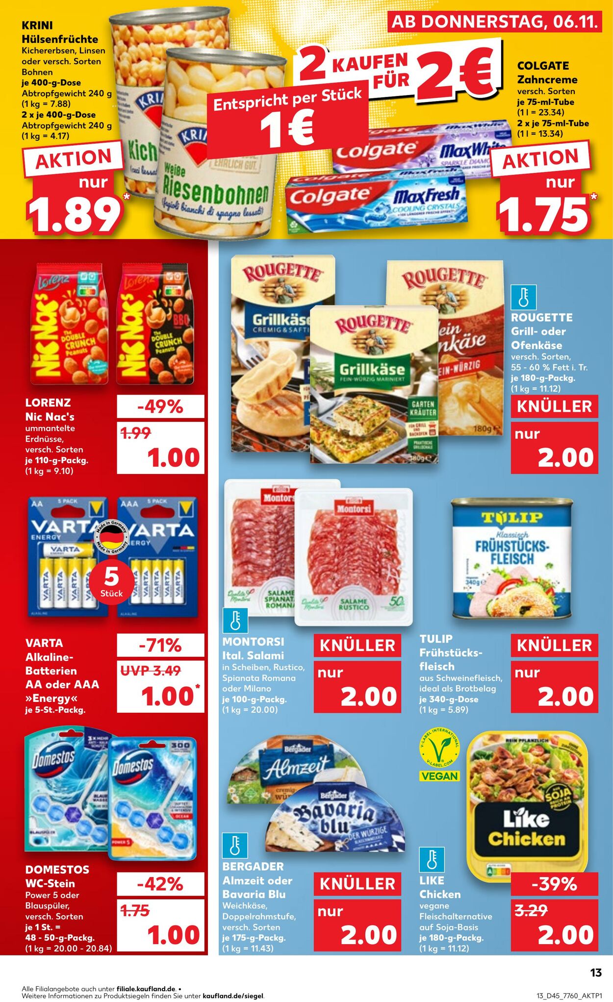 Prospekt Kaufland 09.11.2025 - 12.11.2025