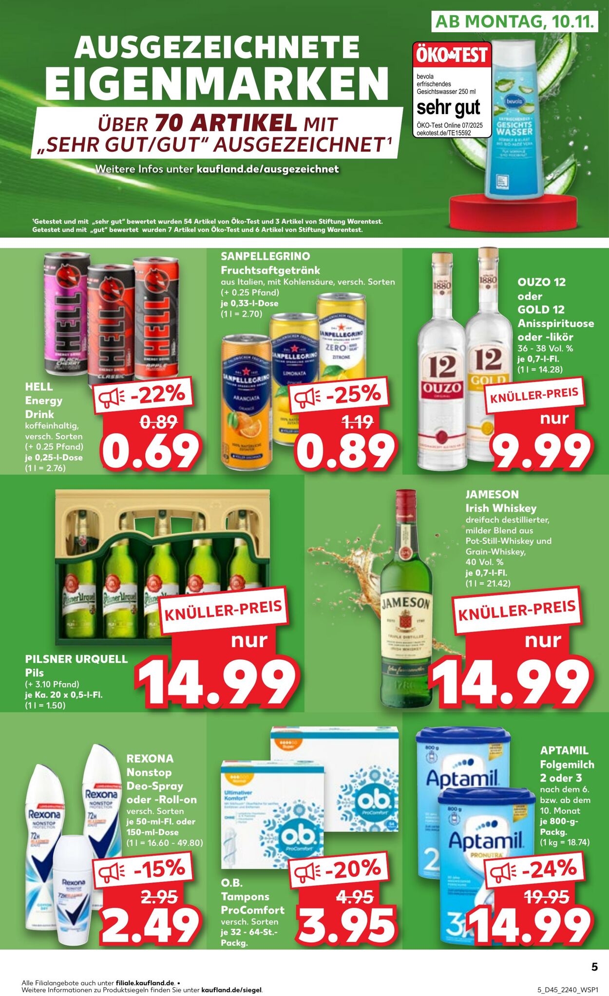 Prospekt Kaufland 09.11.2025 - 12.11.2025