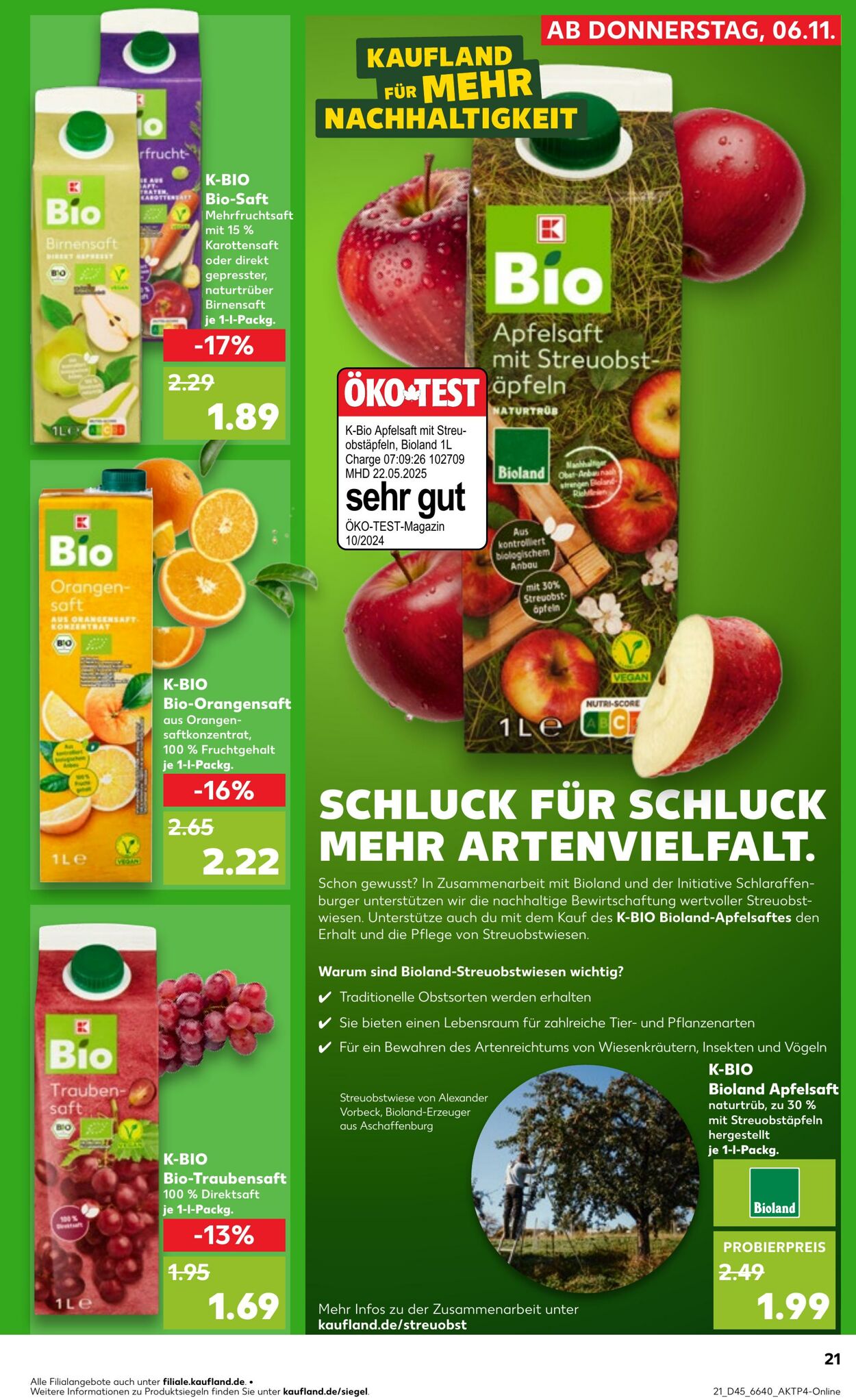 Prospekt Kaufland 09.11.2025 - 12.11.2025