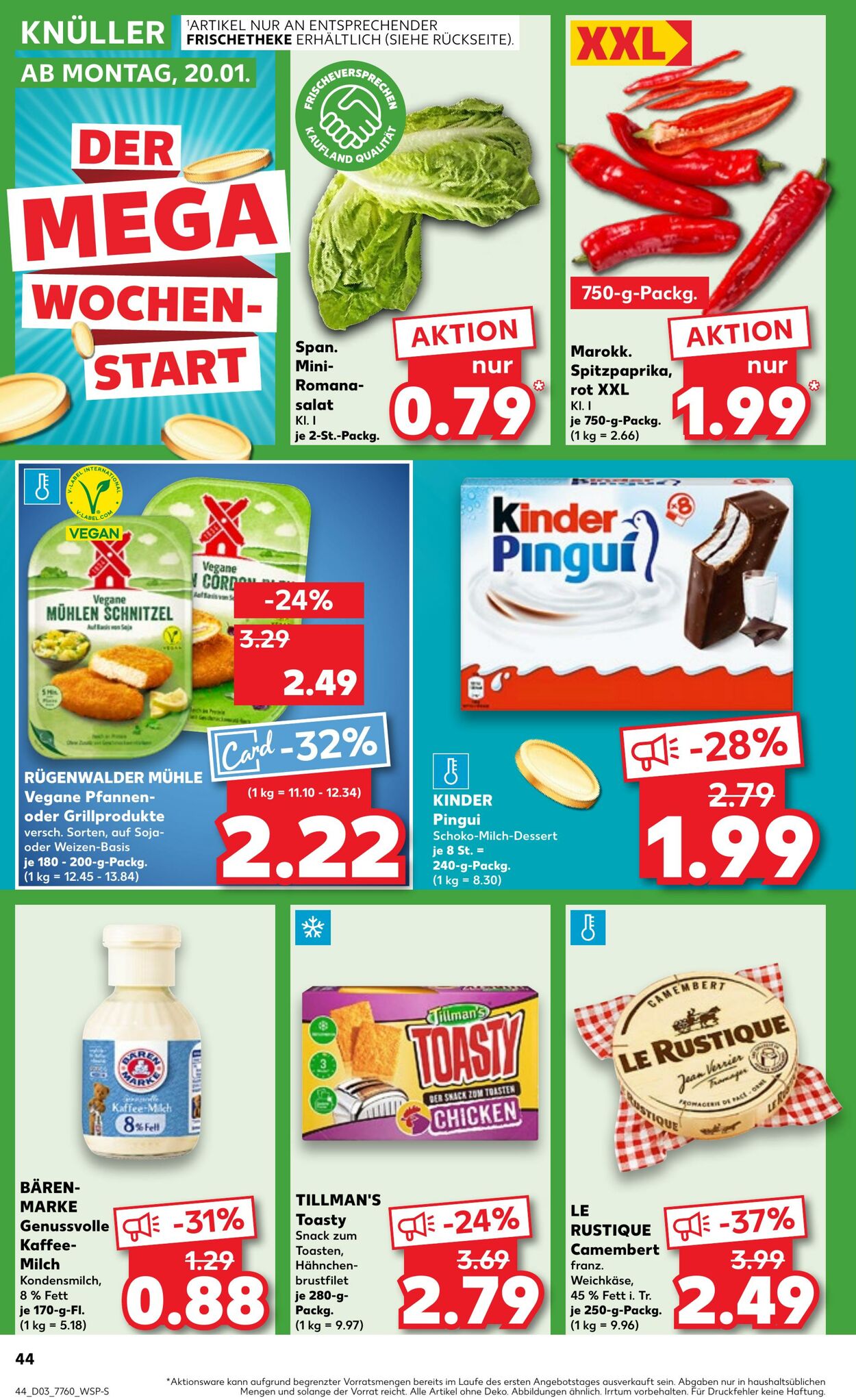 Prospekt Kaufland 16.01.2025 - 22.01.2025